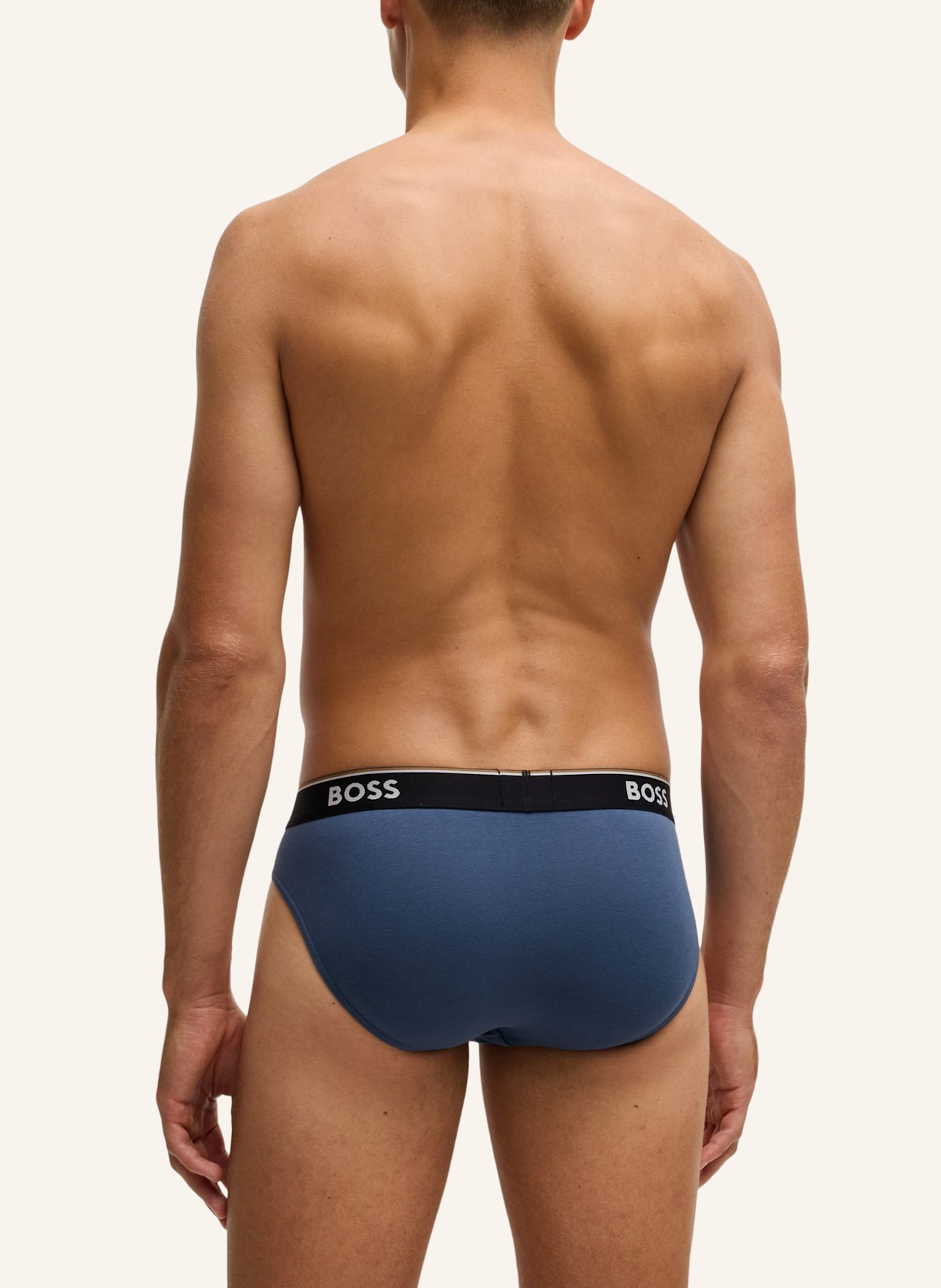 BOSS Slip BRIEF 3P POWER, Farbe: WEISS (Bild 2)