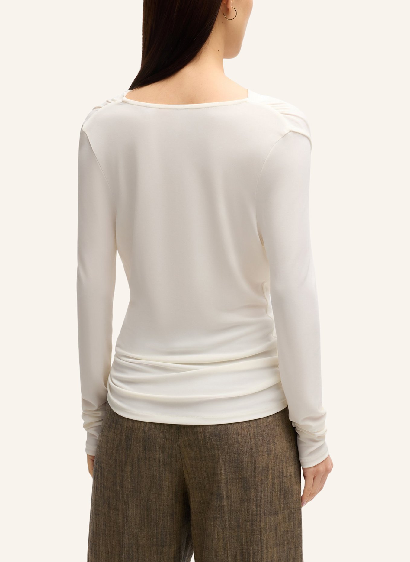 BOSS Casual Top ESEYANA, Farbe: WEISS (Bild 2)