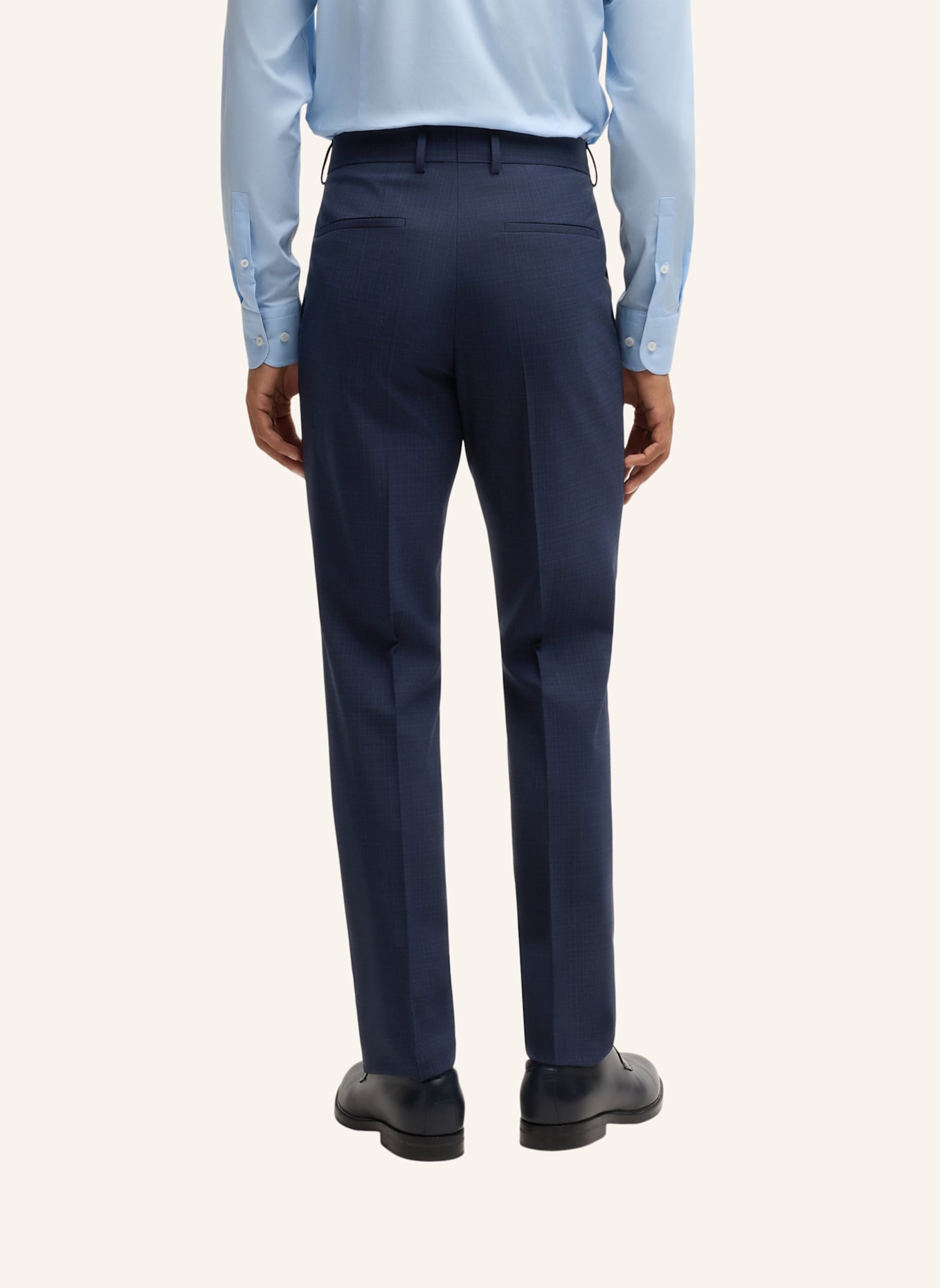 BOSS Business Anzug H-HOUSTON-3PCS-251 Slim Fit: DUNKELBLAU