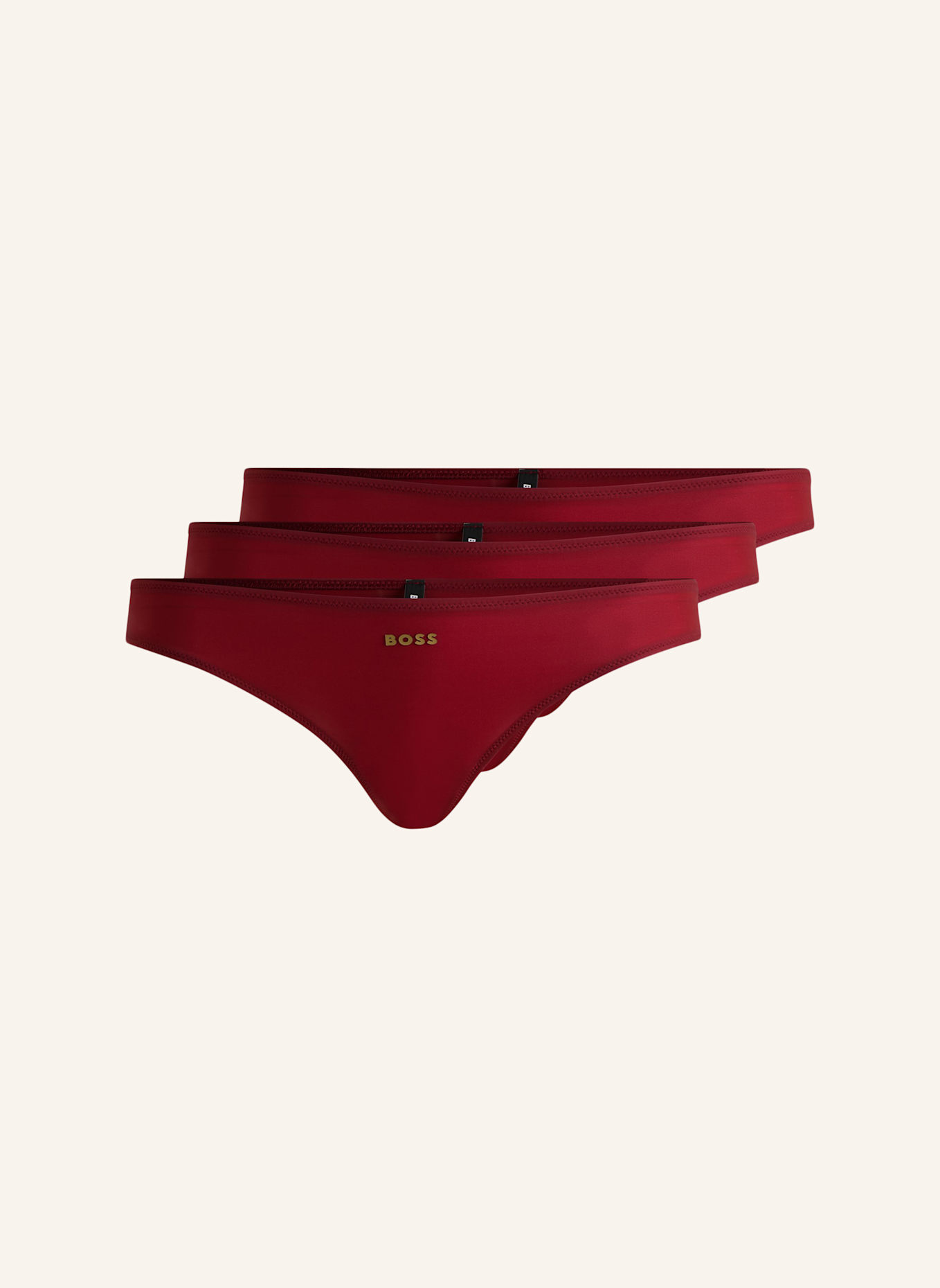 BOSS Slip 3P THONG MICRO GIFT, Farbe: ROT (Bild 1)