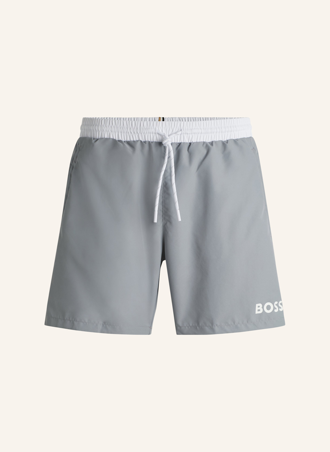 BOSS Badeshort STARFISH, Farbe: SILBER (Bild 1)