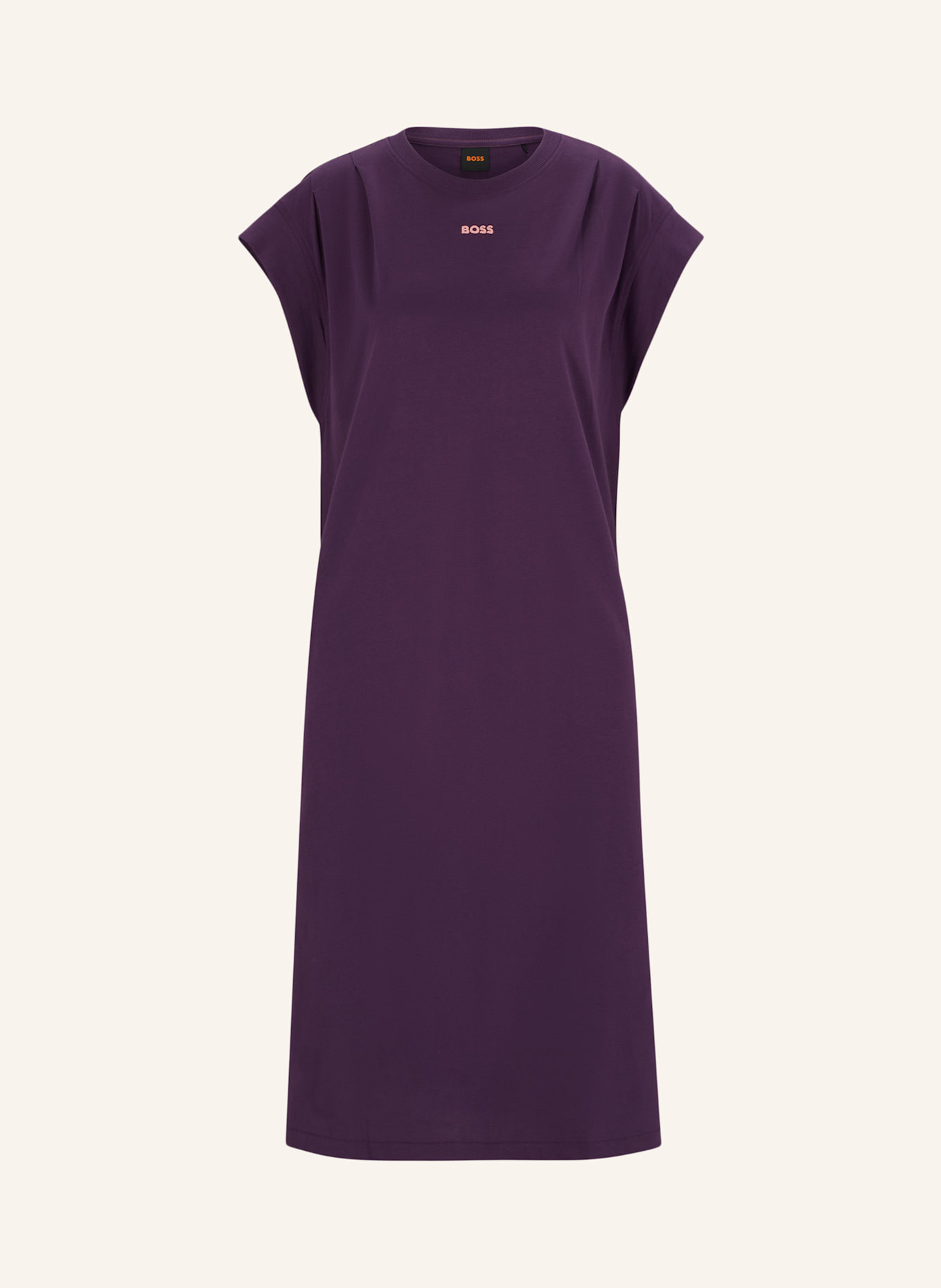 BOSS Jersey-Kleid C_EDRESS_4, Farbe: DUNKELLILA (Bild 1)