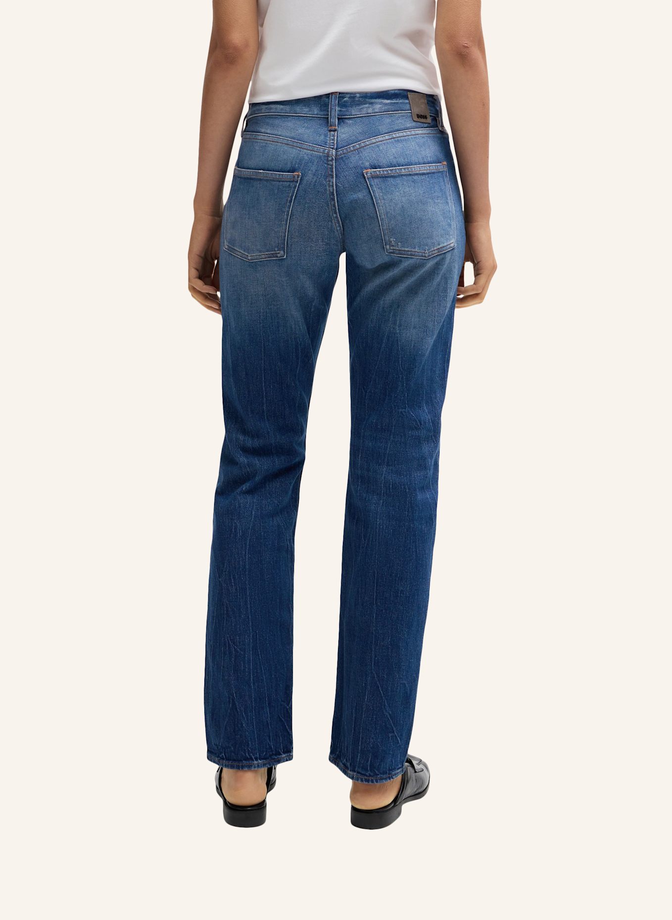 BOSS Jeans HEIGHT-CLASSIC JEAN, Farbe: BLAU (Bild 3)