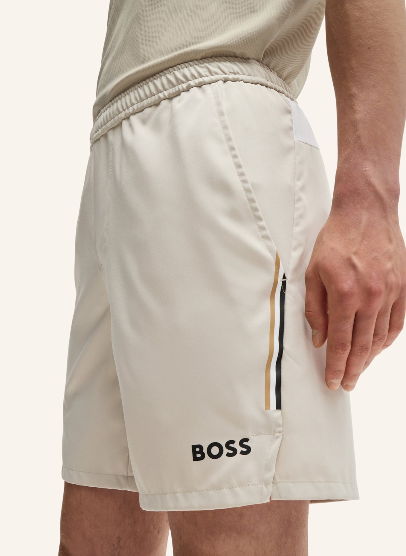 BOSS Short S_SPOTLIGHT, Farbe: BEIGE (Bild 4)