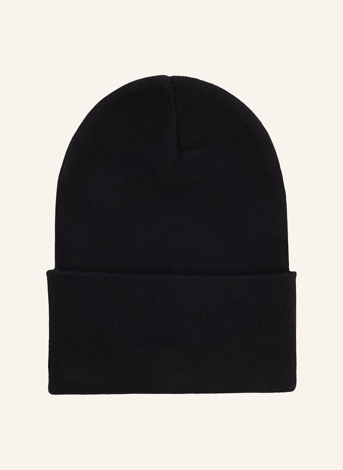 BOSS Strickmütze FANTASTICO_R_HAT: SCHWARZ