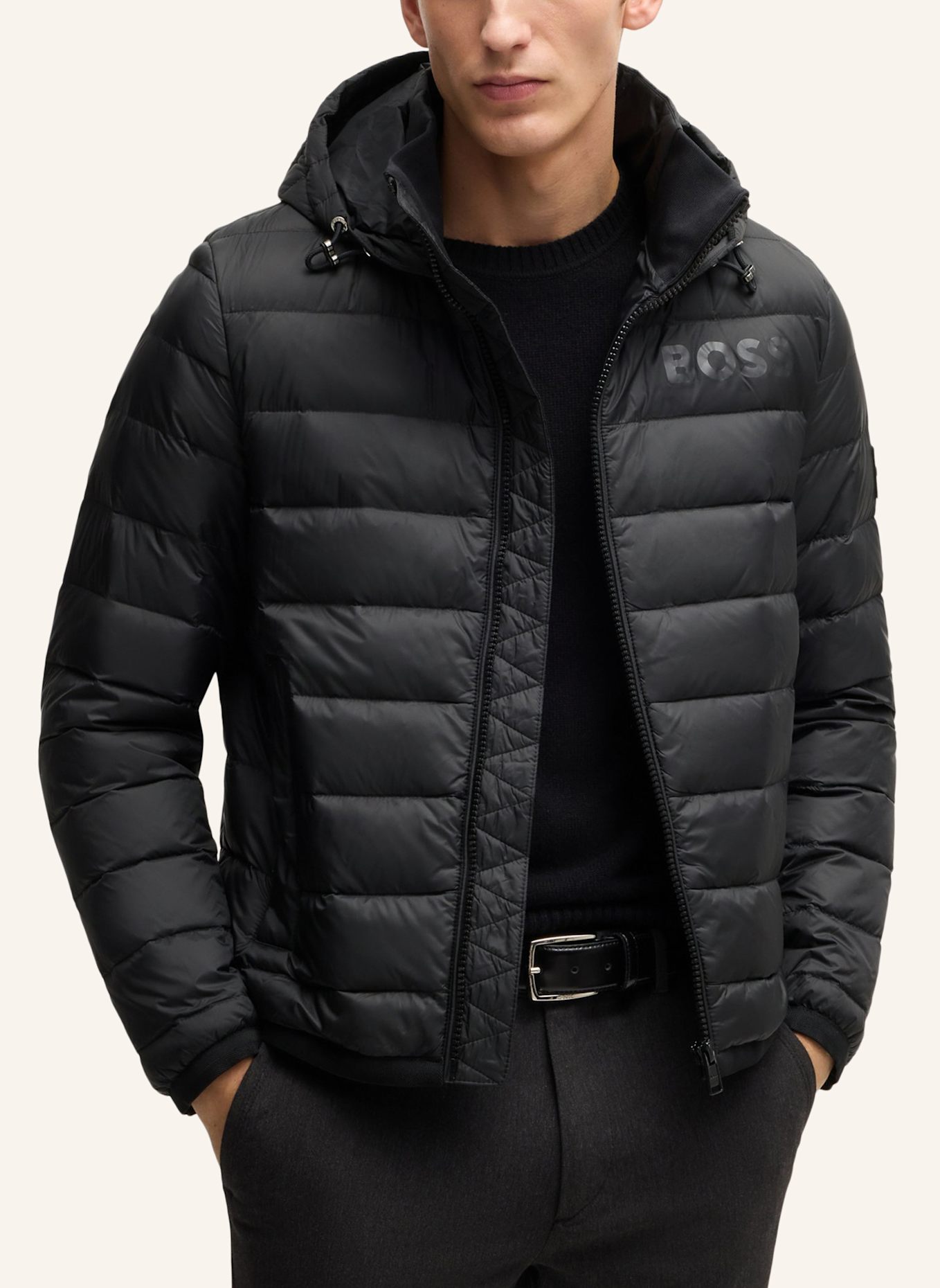 BOSS Casual Jacke DAWOOD1_IN, Farbe: SCHWARZ (Bild 5)