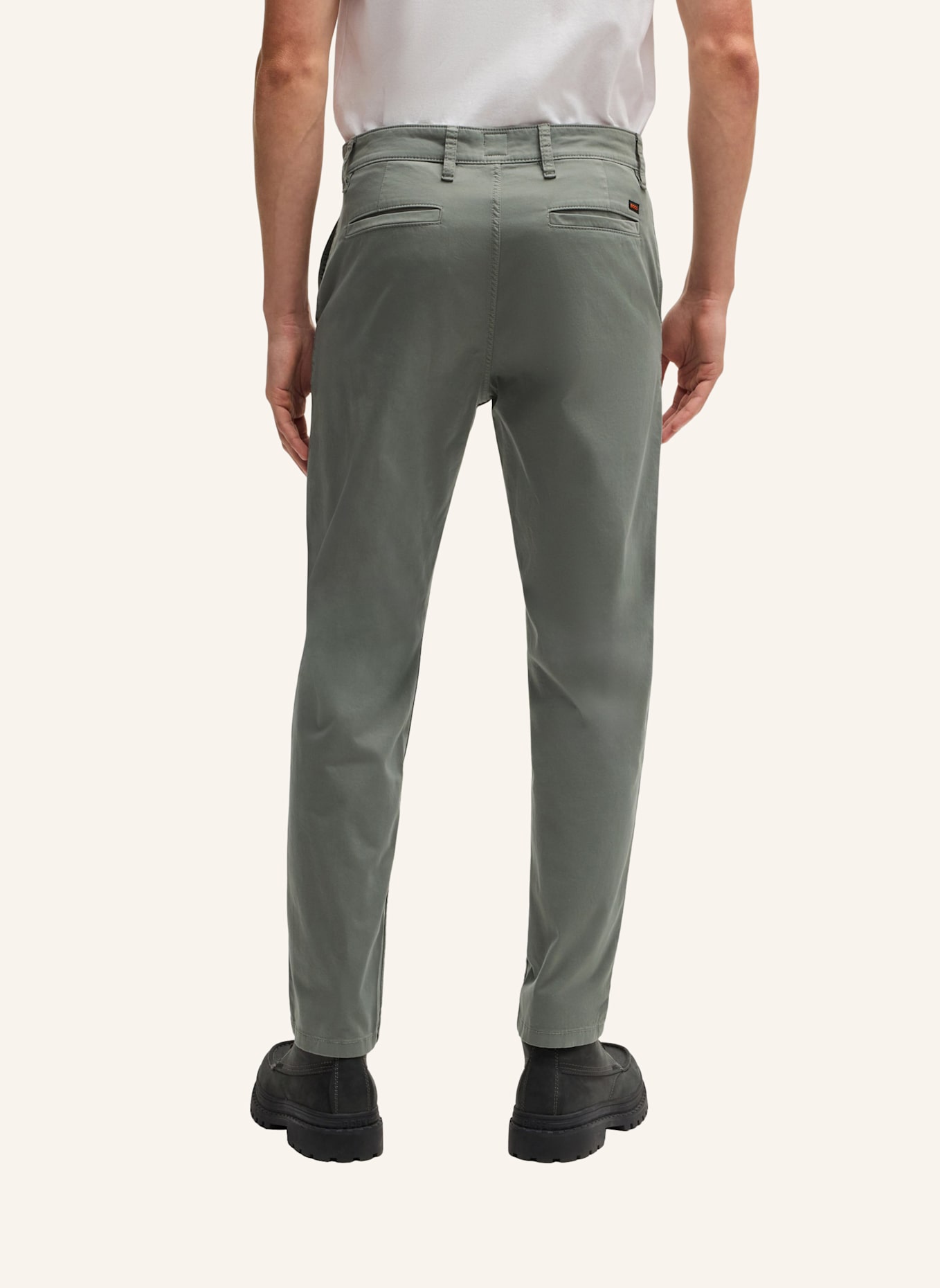 BOSS Casual Hose CHINO_TAPERED, Farbe: GRAU (Bild 3)