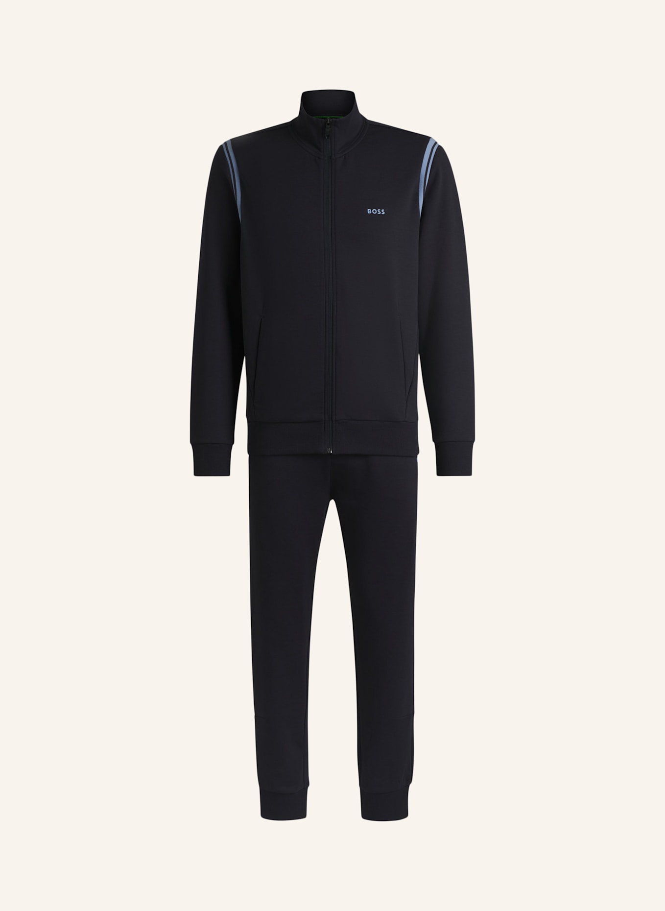 BOSS Sweatshirt TRACKSUIT SET Regular Fit in dunkelblau