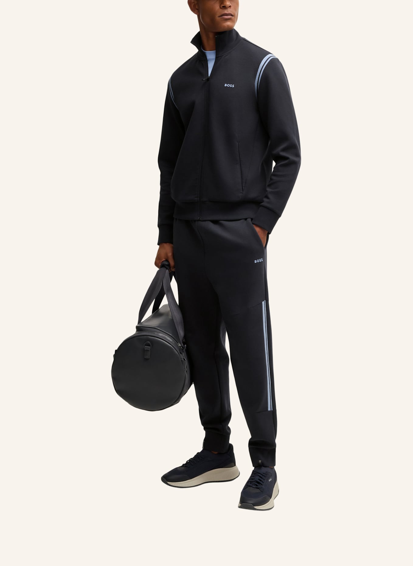 BOSS Sweatshirt TRACKSUIT SET Regular Fit, Farbe: DUNKELBLAU (Bild 5)