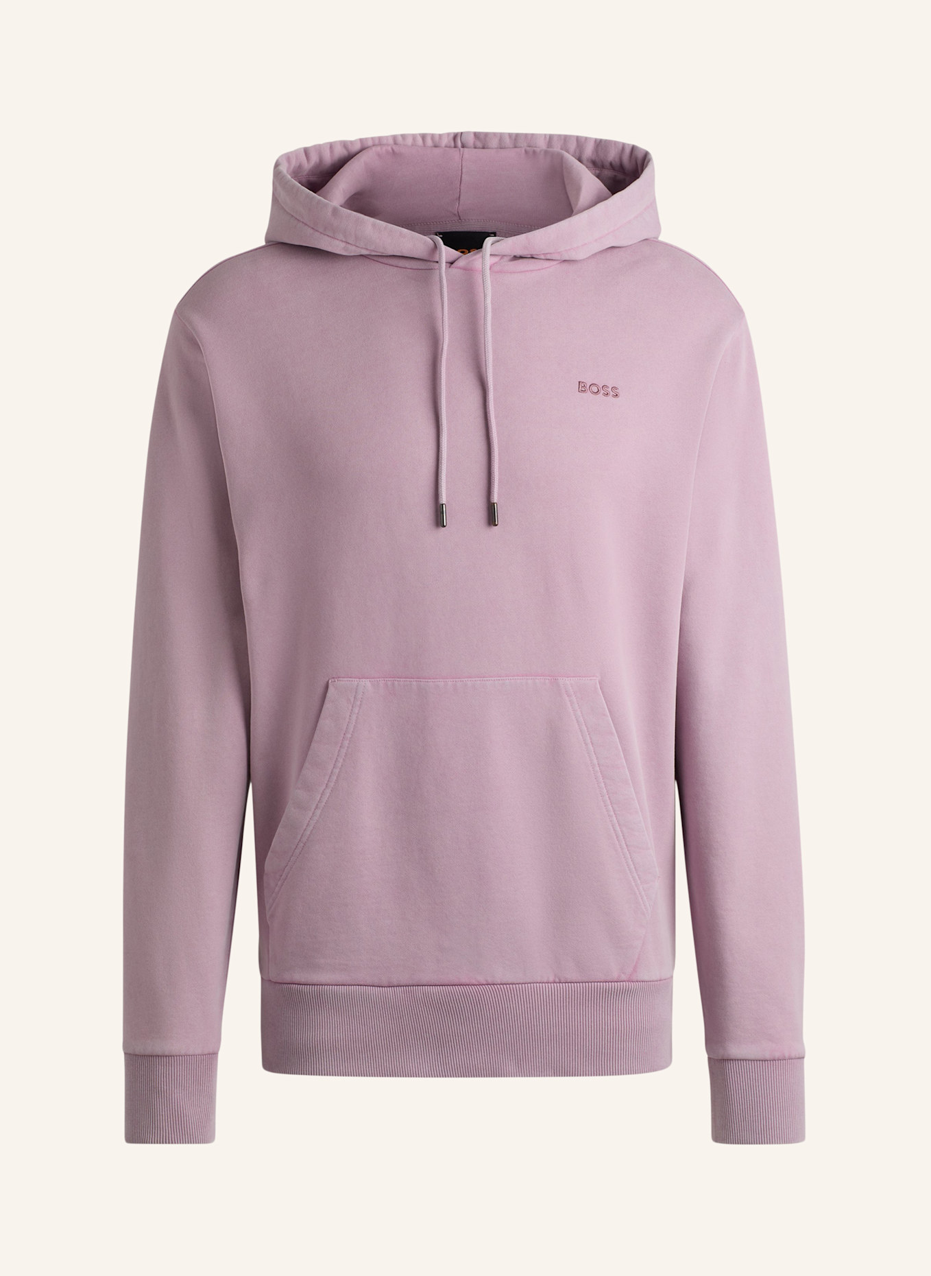 BOSS Sweatshirt WEPEACHHOOD Relaxed Fit, Farbe: HELLLILA (Bild 1)