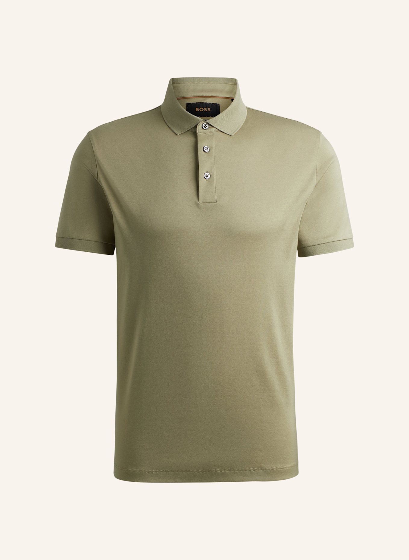 BOSS Poloshirt L-PERRY 14 Regular Fit, Farbe: GRÜN (Bild 1)