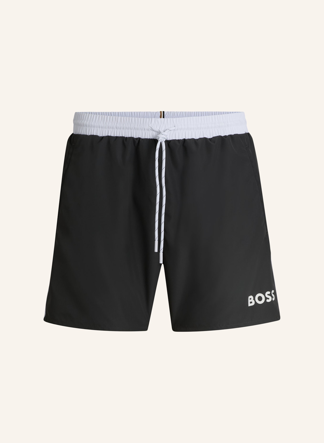 BOSS Badeshort STARFISH, Farbe: SCHWARZ (Bild 1)