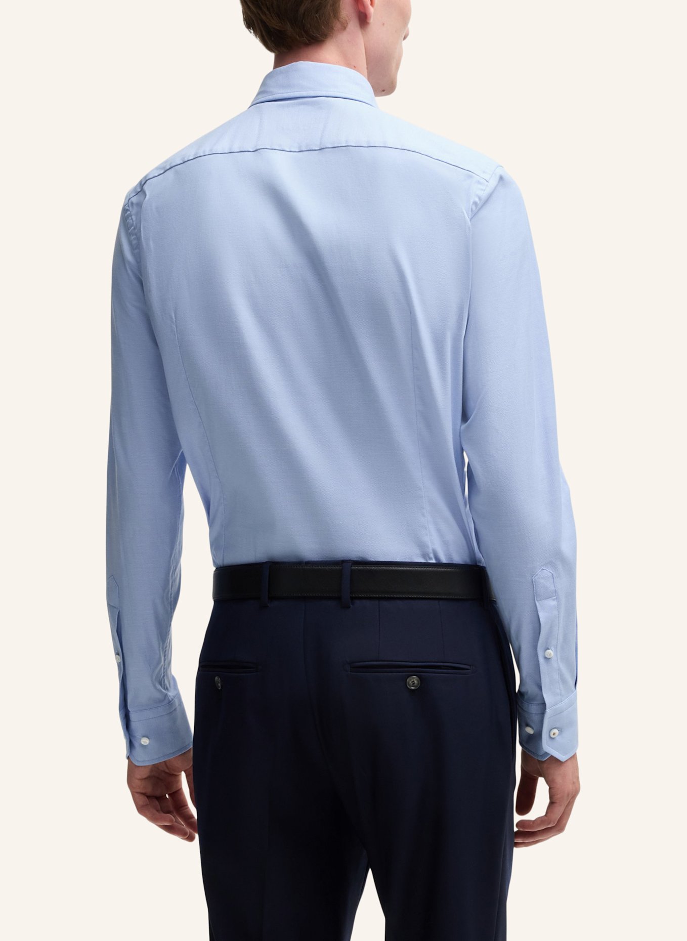 BOSS Business Hemd L-HAYS-KENT-C1-243 Slim Fit, Farbe: HELLBLAU (Bild 2)