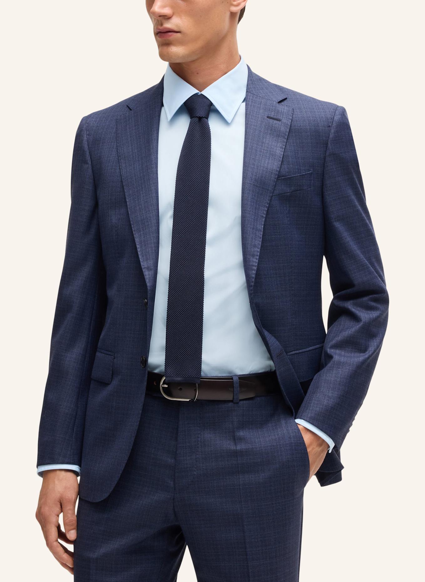 BOSS Business Hemd L-HAYS-KENT-C1-243 Slim Fit, Farbe: HELLBLAU (Bild 4)