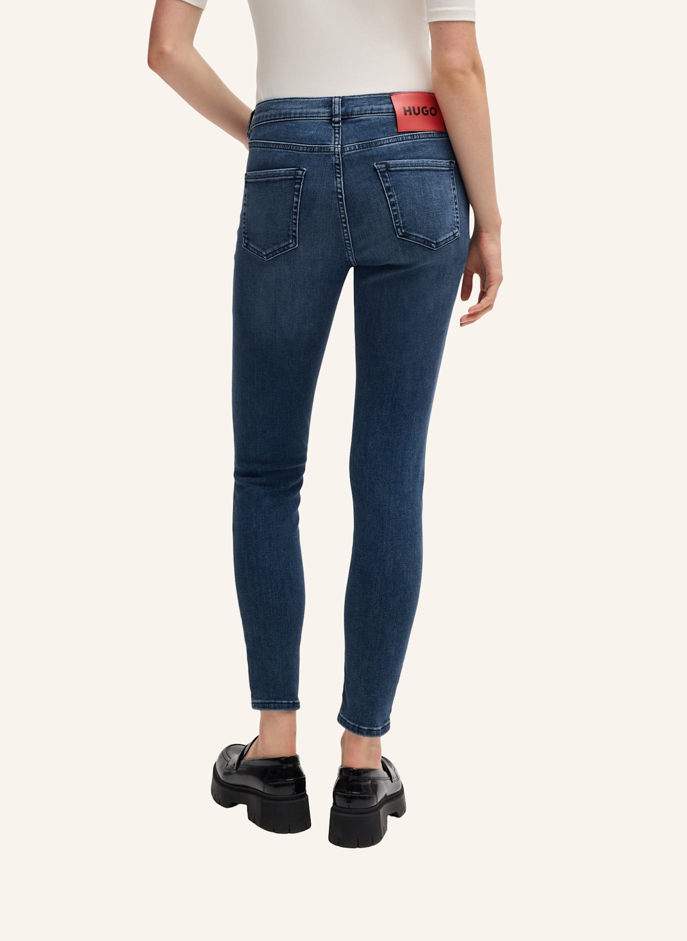 HUGO Jeans 932 Skinny Fit, Farbe: BLAU (Bild 3)