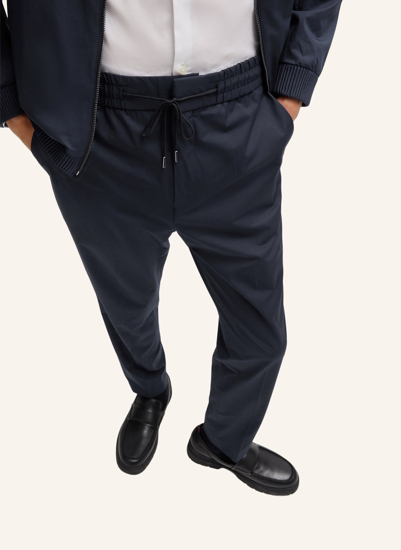 HUGO Business Hose HOWARD231X Extra-Slim Fit, Farbe: DUNKELBLAU (Bild 4)