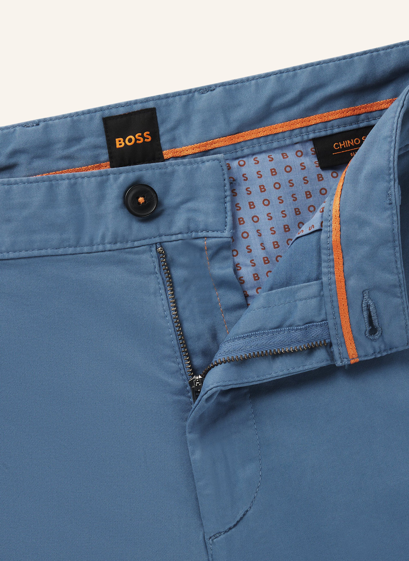 BOSS Casual Hose CHINO_SLIM Slim Fit, Farbe: HELLBLAU (Bild 2)