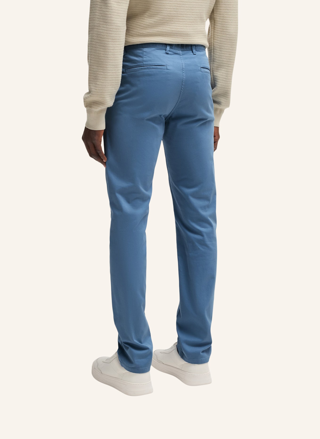 BOSS Casual Hose CHINO_SLIM Slim Fit, Farbe: HELLBLAU (Bild 5)