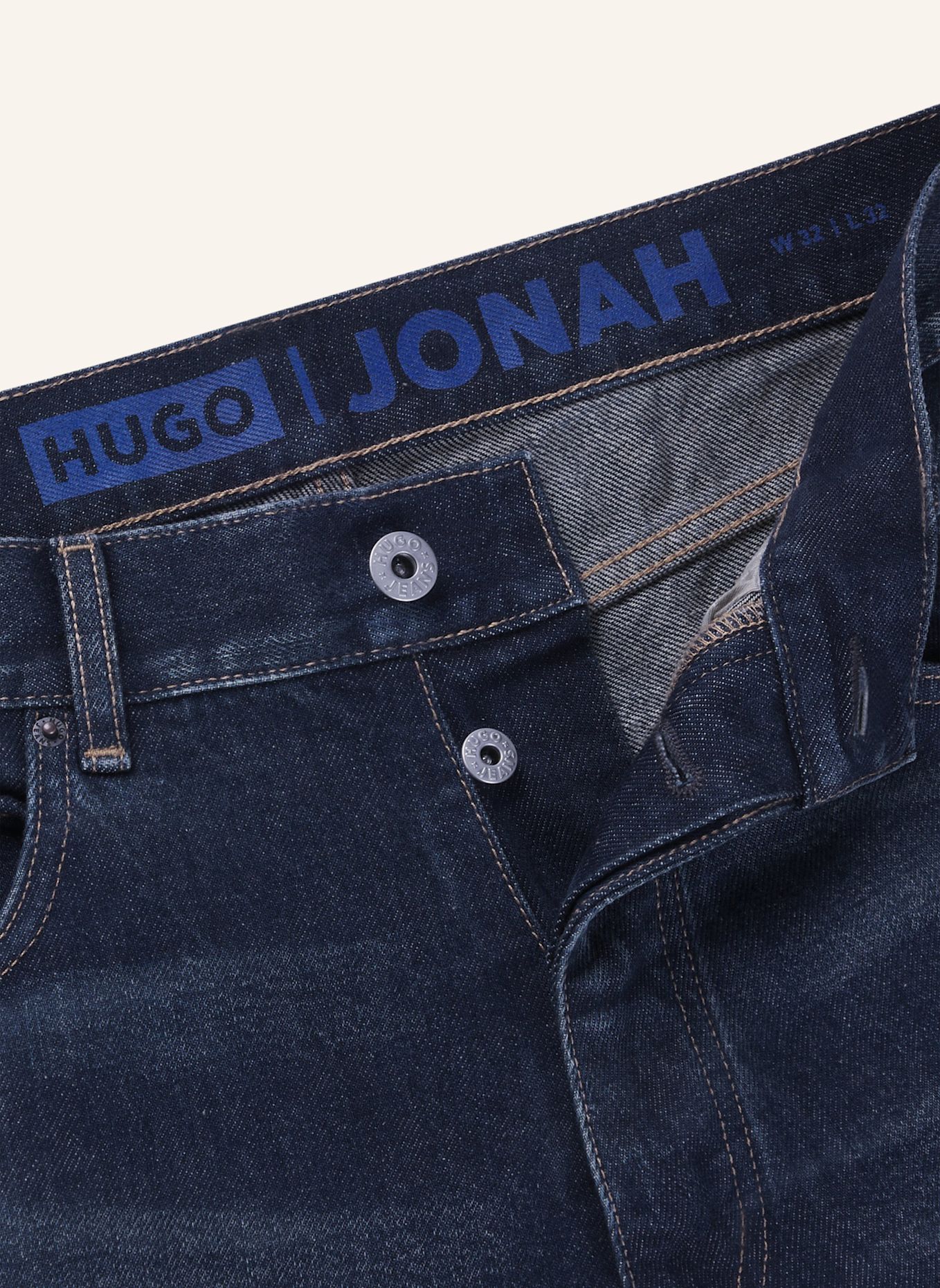 HUGO Jeans JONAH Regular Fit, Farbe: DUNKELBLAU (Bild 2)