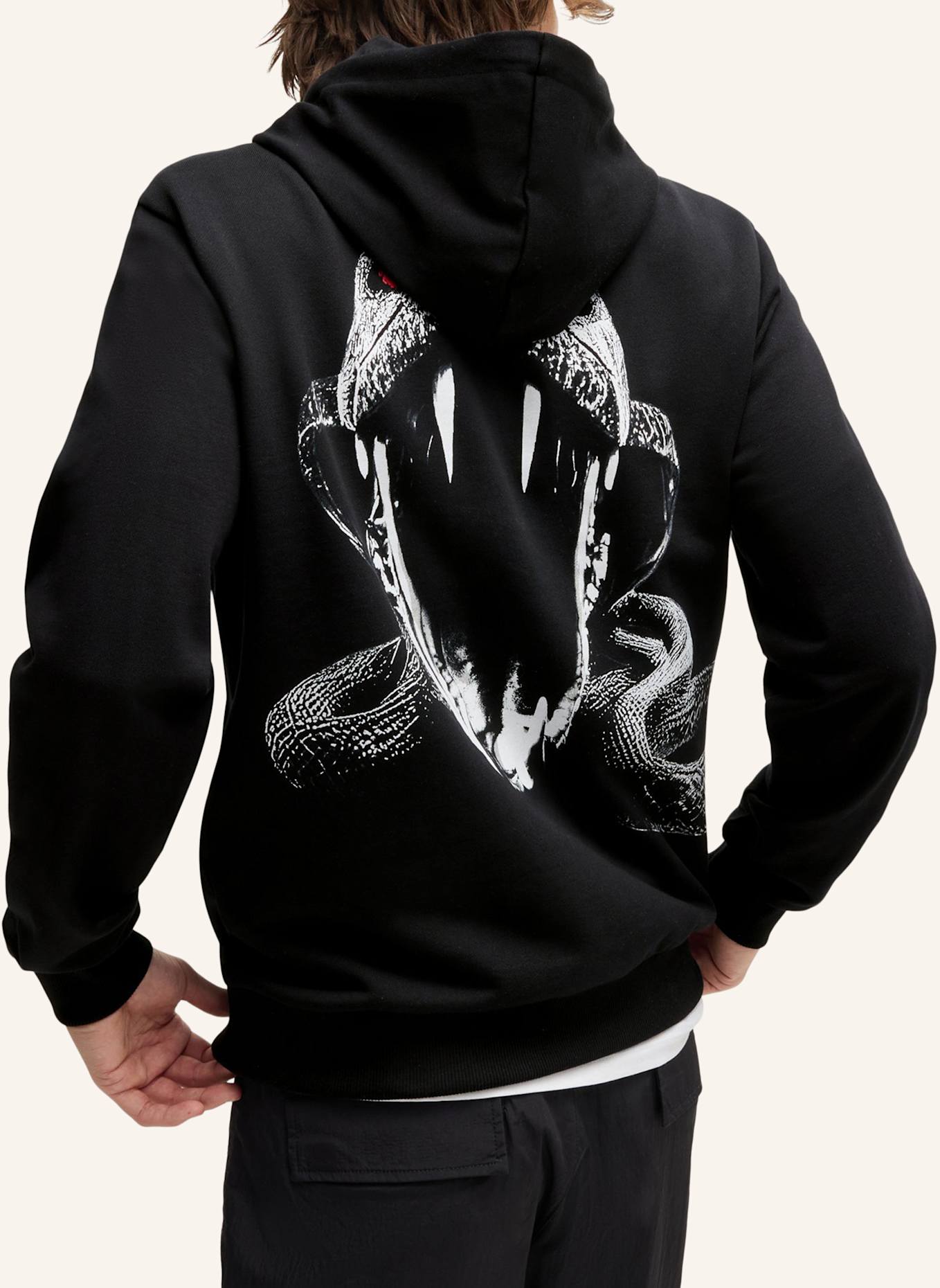 HUGO Sweatshirt DUELEYO Regular Fit, Farbe: SCHWARZ (Bild 2)