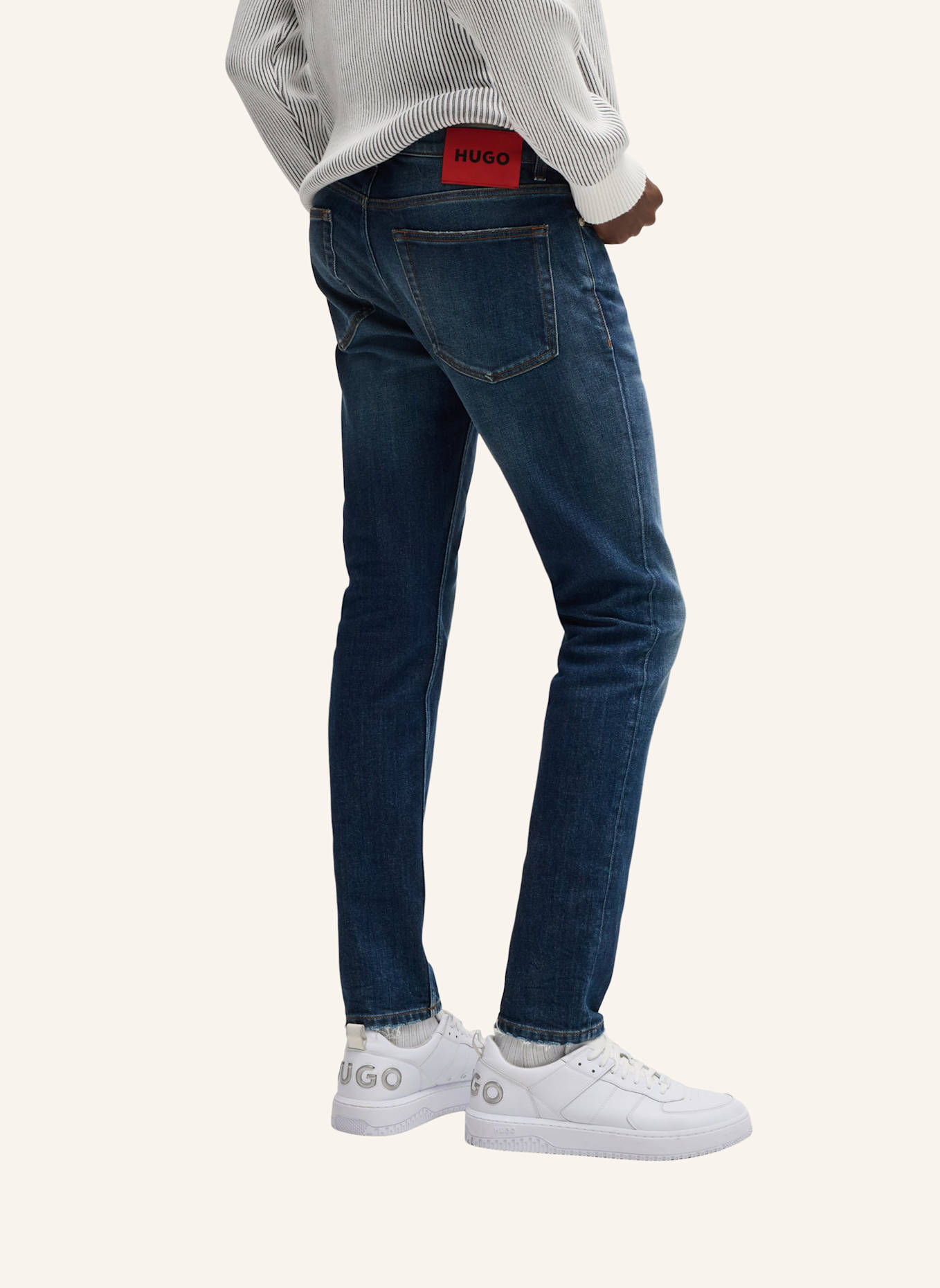 HUGO Jeans HUGO 734 Extra-Slim Fit, Farbe: DUNKELBLAU (Bild 3)