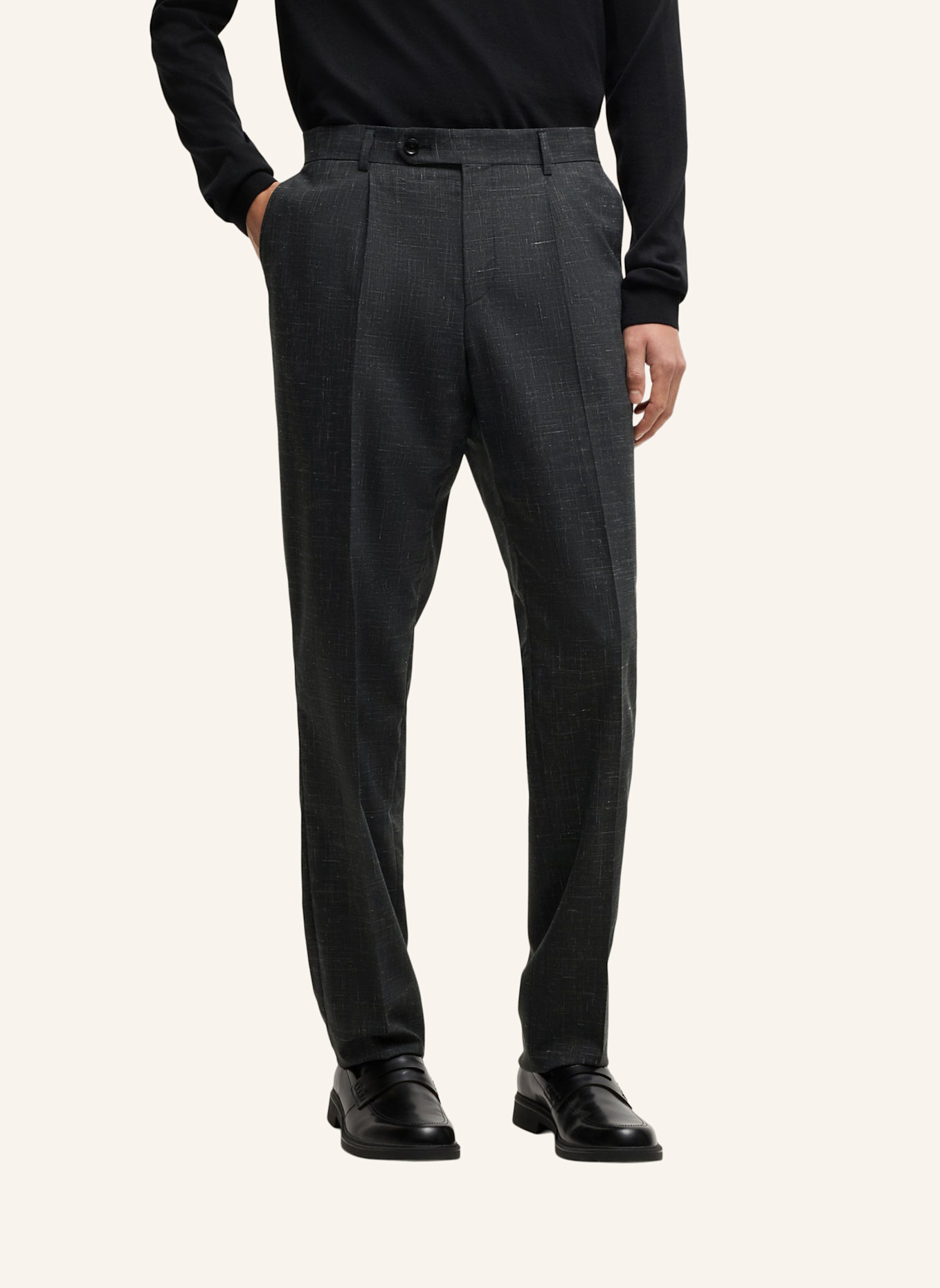 BOSS Business Anzug C-HUGE-2PCS-DB-251 Slim Fit: GRAU