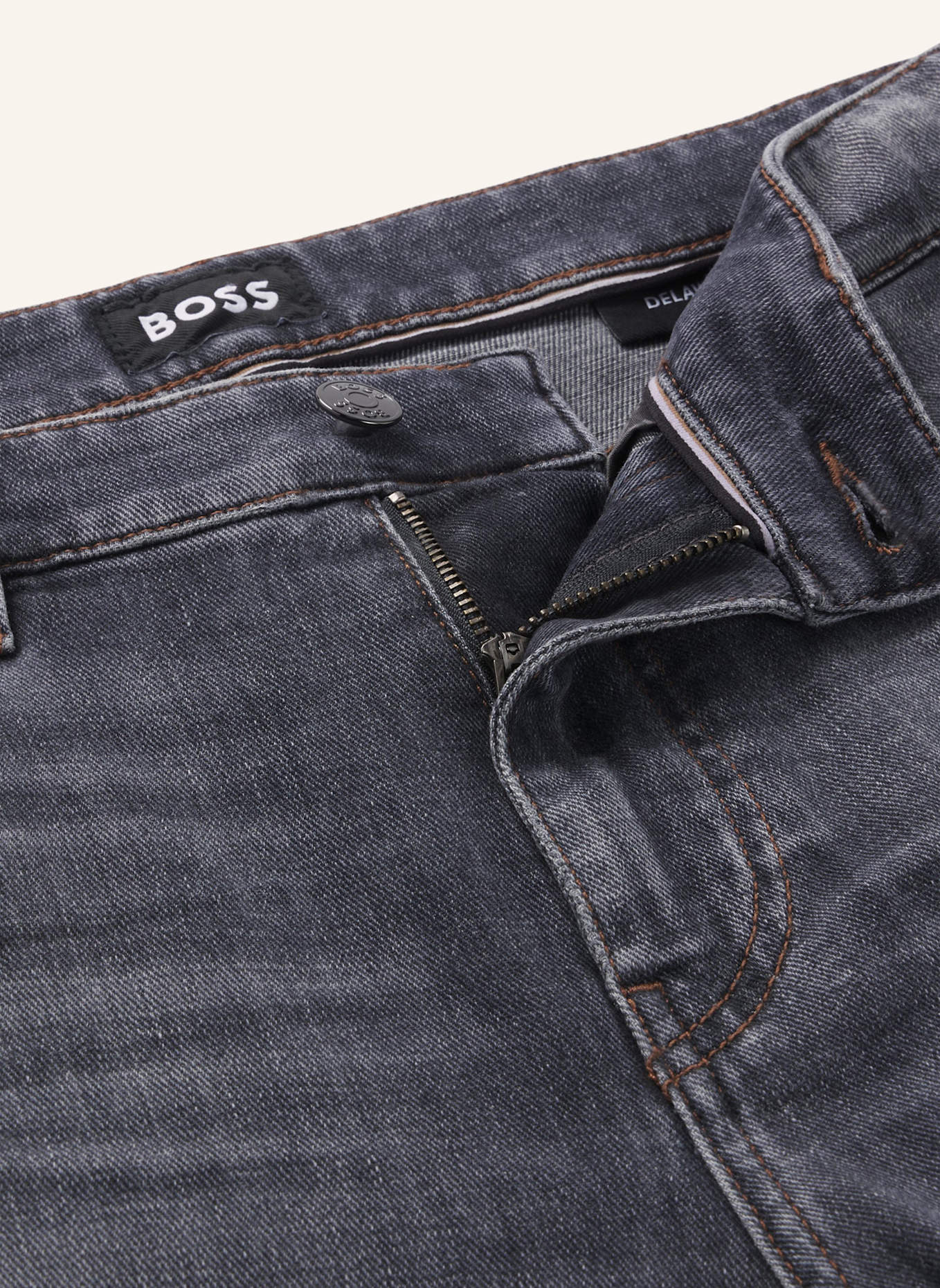 BOSS Jeans C-DELAWARE Slim Fit, Farbe: DUNKELGRAU (Bild 2)