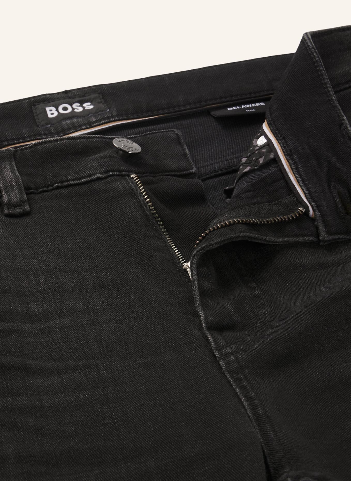 BOSS Jeans H-DELAWARE Slim Fit, Farbe: SCHWARZ (Bild 2)