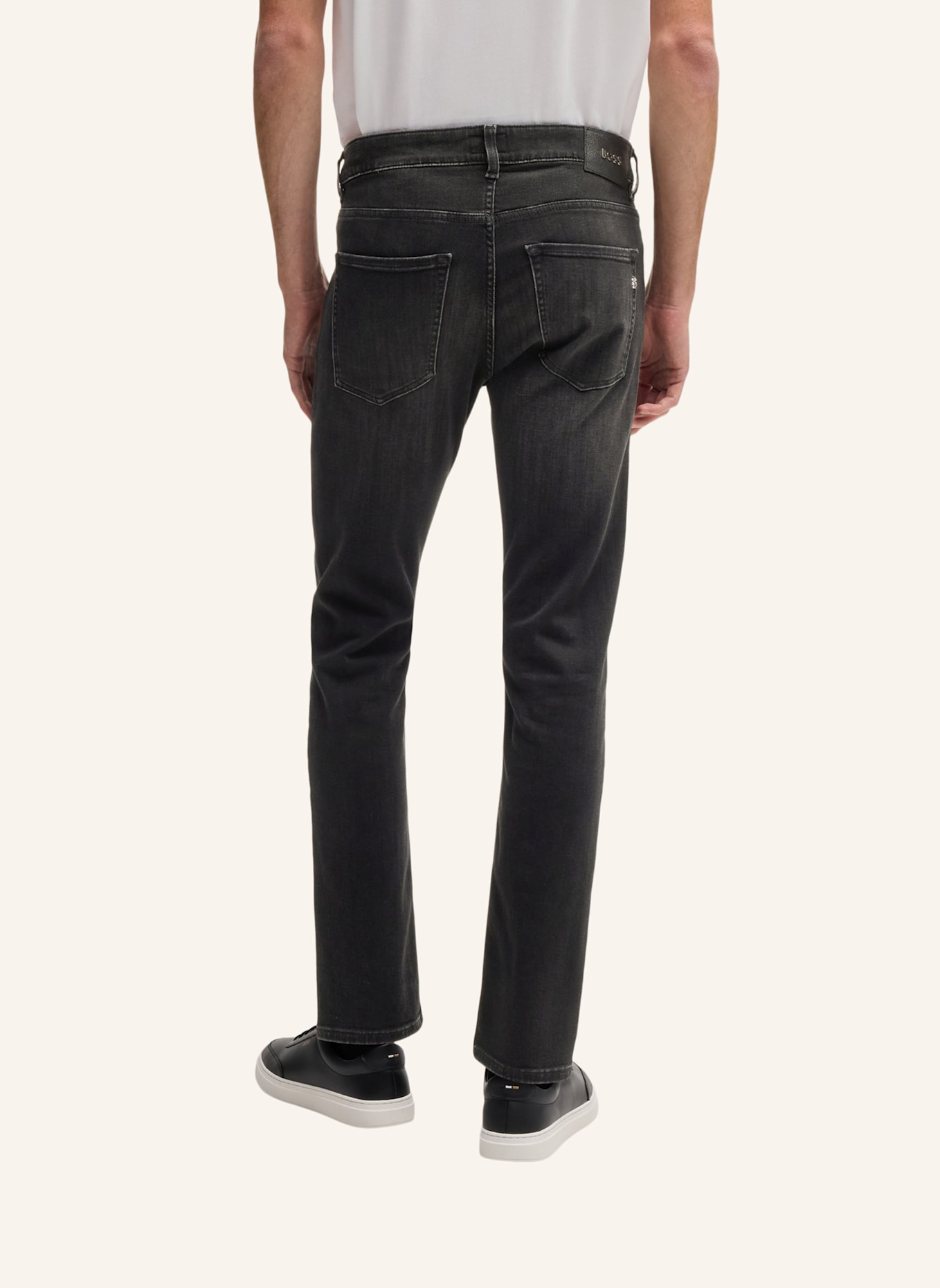 BOSS Jeans H-DELAWARE Slim Fit, Farbe: SCHWARZ (Bild 3)