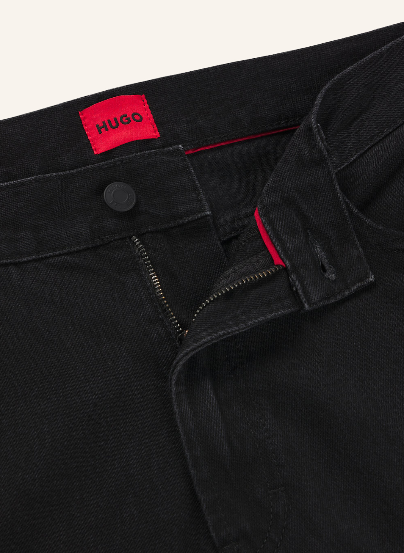 HUGO Jeans HUGO 838 Tapered Fit, Farbe: SCHWARZ (Bild 2)