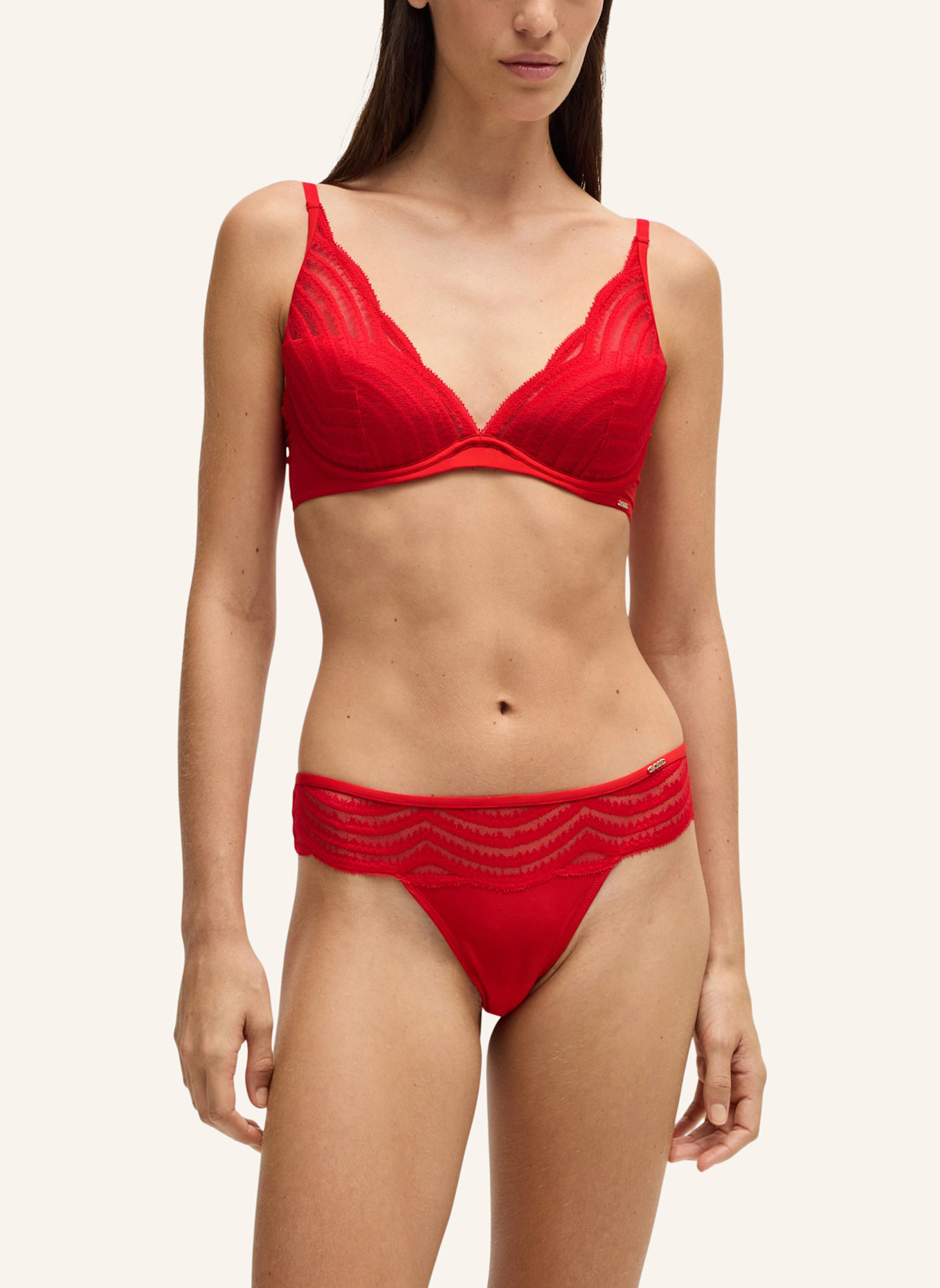 BOSS Bh UNDERWIRE BRA WAVE L, Farbe: ROT (Bild 5)