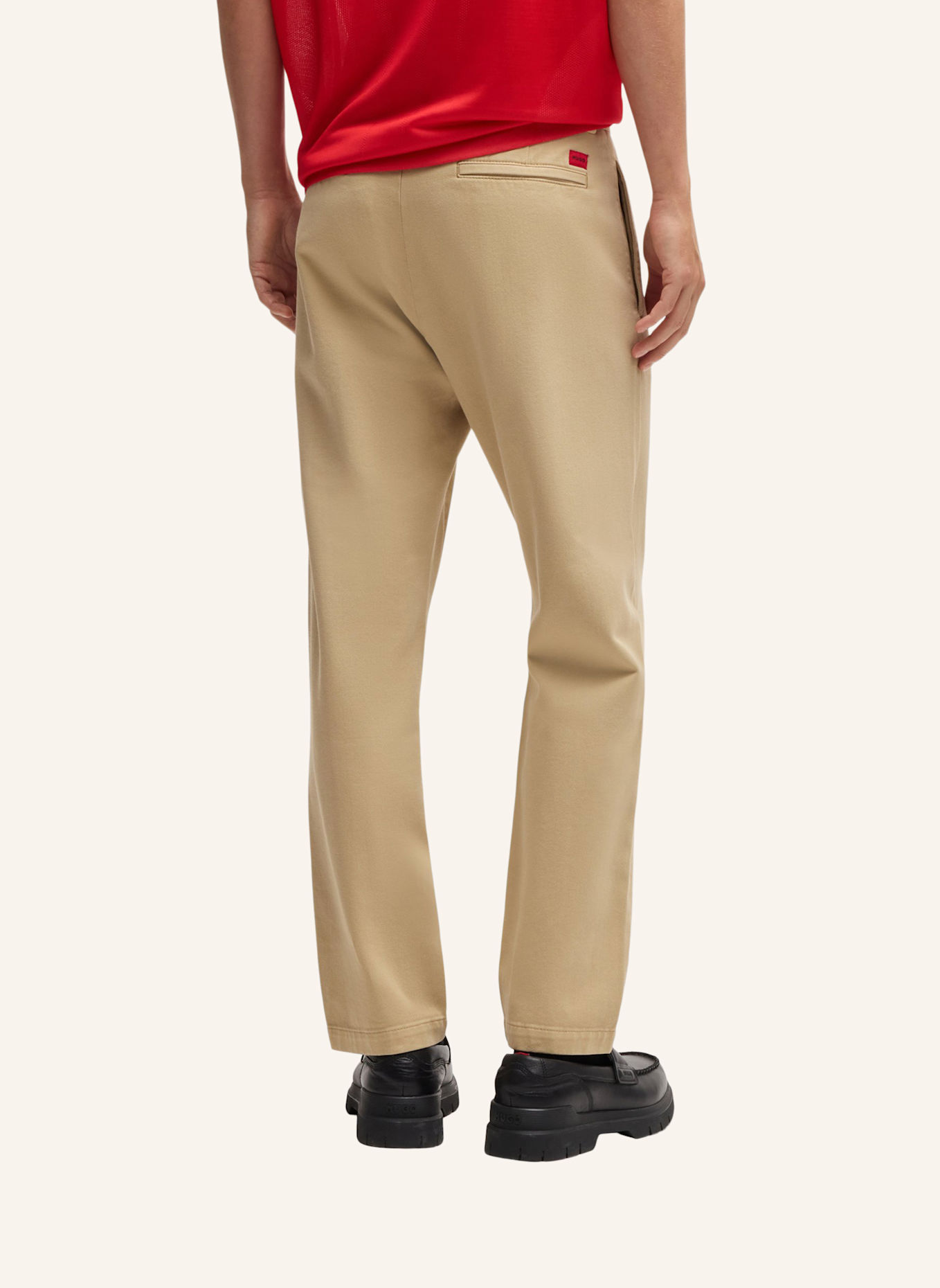 HUGO Casual Hose DAVID251D Slim Fit, Farbe: BEIGE (Bild 3)