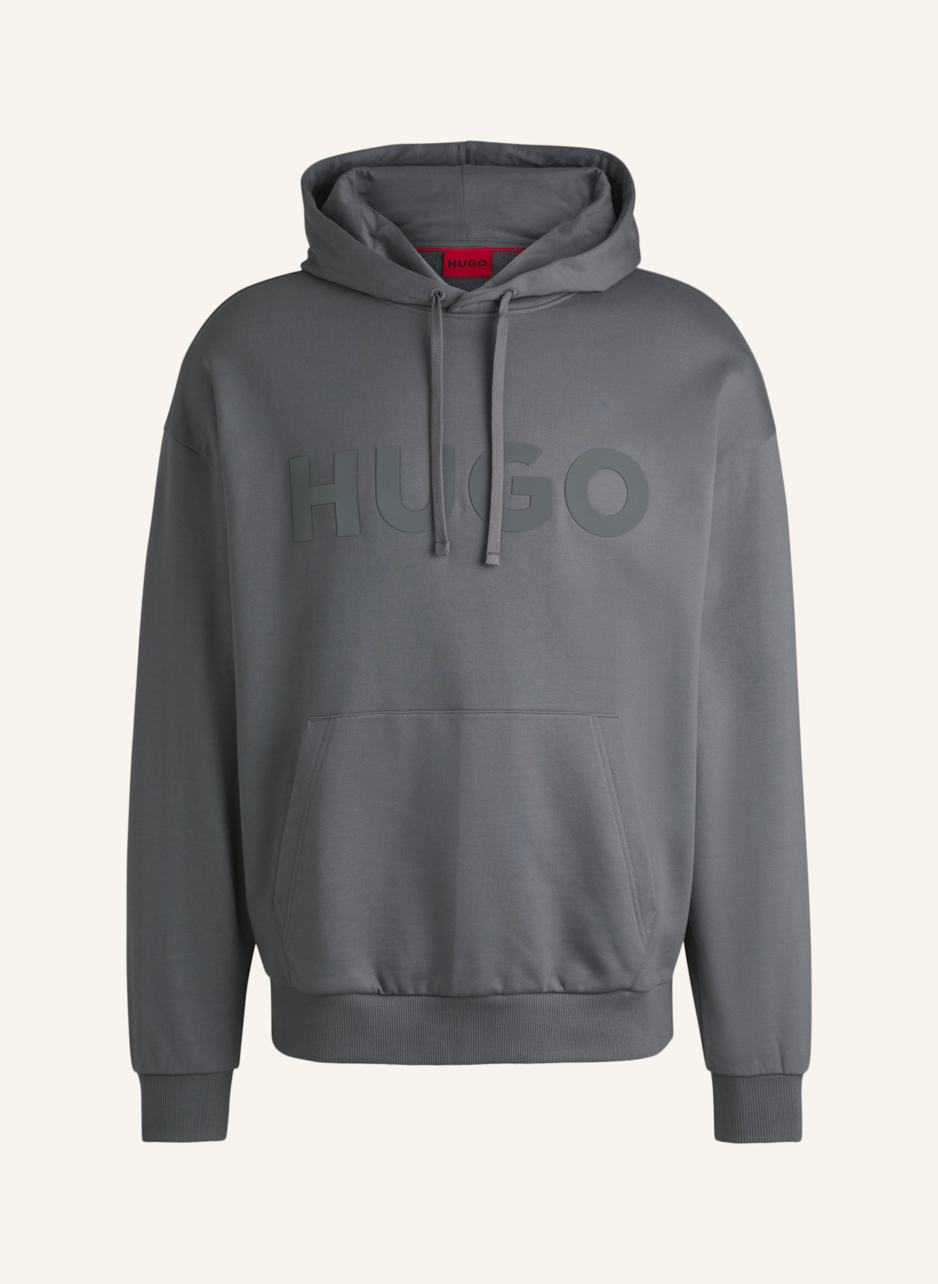 HUGO Sweatshirt DITCHLE Oversize Fit, Farbe: GRAU (Bild 1)