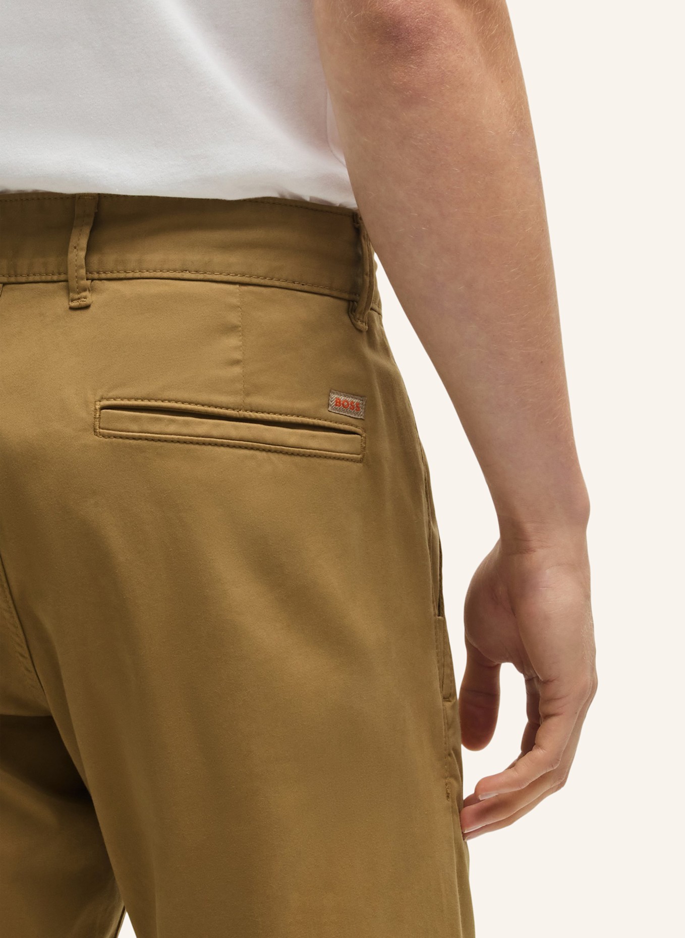 BOSS Casual Hose CHINO_SLIM Slim Fit, Farbe: BEIGE (Bild 4)