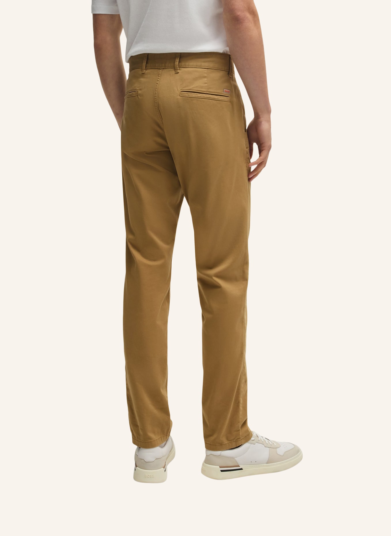 BOSS Casual Hose CHINO_SLIM Slim Fit, Farbe: BEIGE (Bild 3)