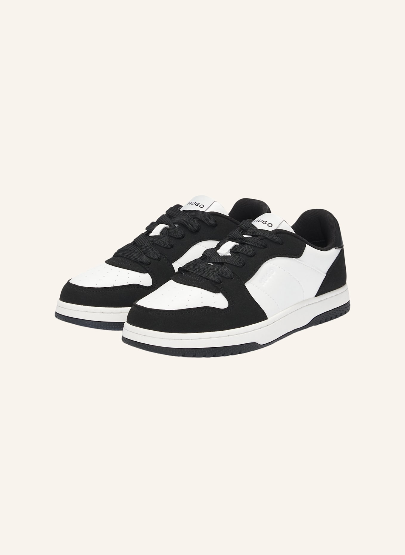 HUGO Turnschuh HADRIAN_TENN_PUSD: BEIGE