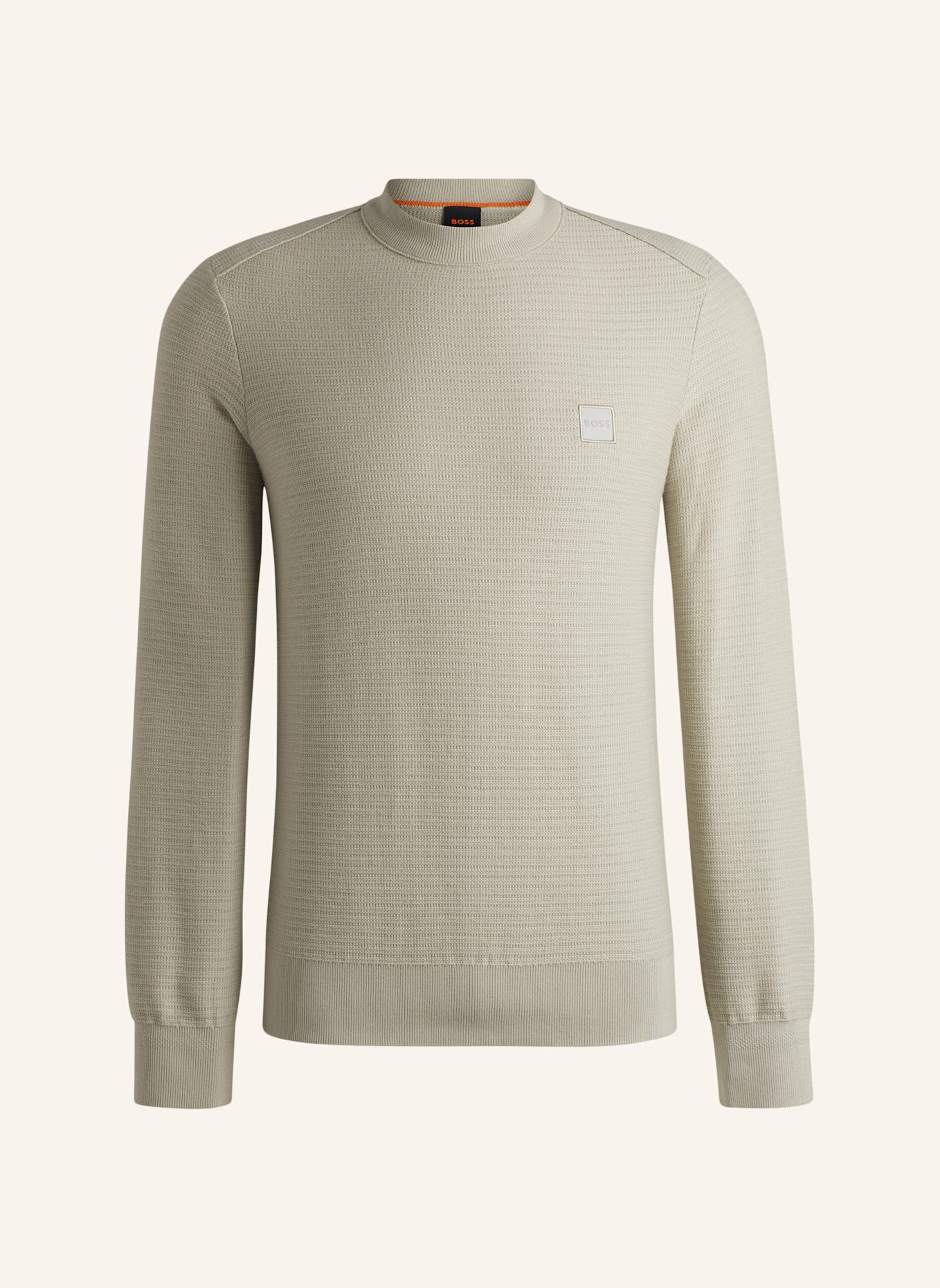 BOSS Pullover ANION_S Regular Fit, Farbe: BEIGE (Bild 1)