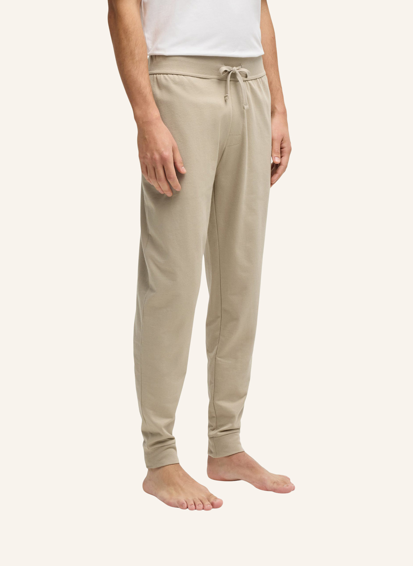 BOSS Loungewear Unterteil AUTHENTIC PANTS, Farbe: BEIGE (Bild 4)