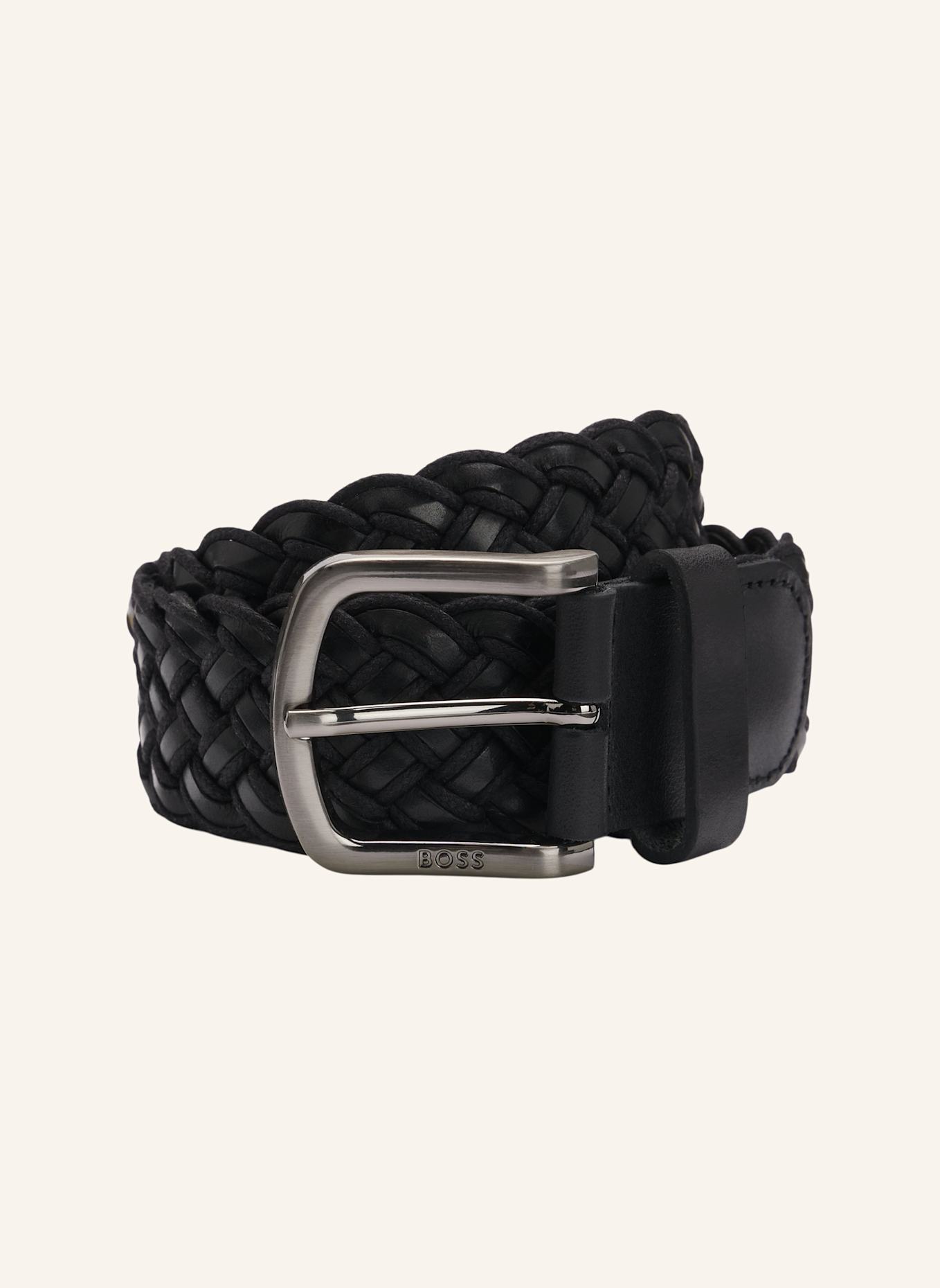 BOSS Business Gürtel SASH-WNLC_SZ35: SCHWARZ