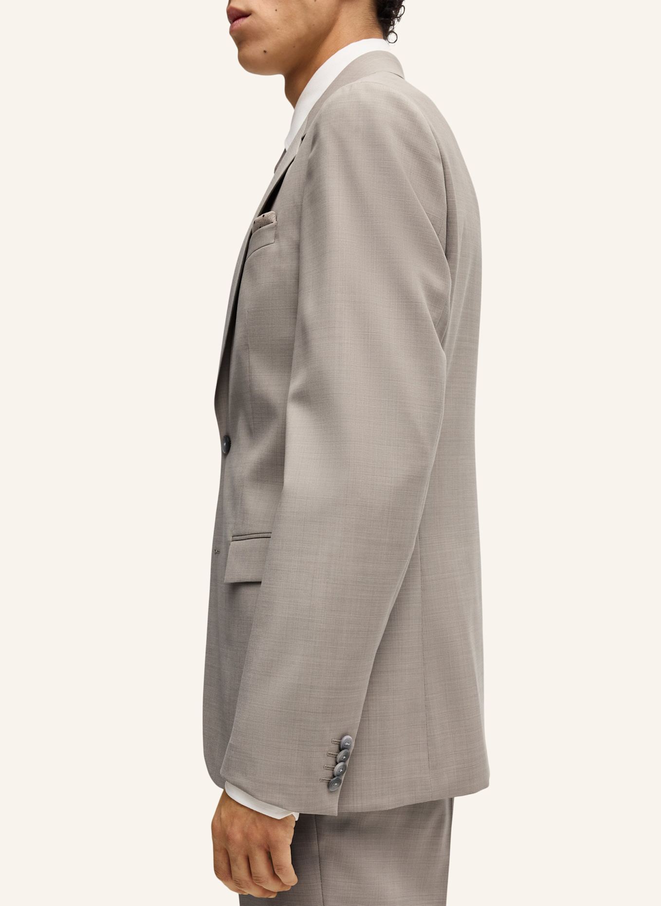 BOSS Business Anzug H-HOUSTON-2PCS-243 Slim Fit: BEIGE