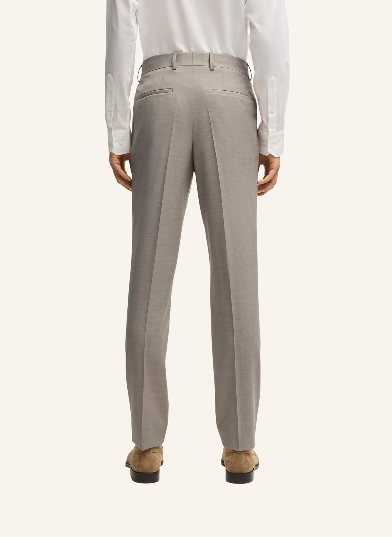 BOSS Business Anzug H-HOUSTON-2PCS-243 Slim Fit: BEIGE
