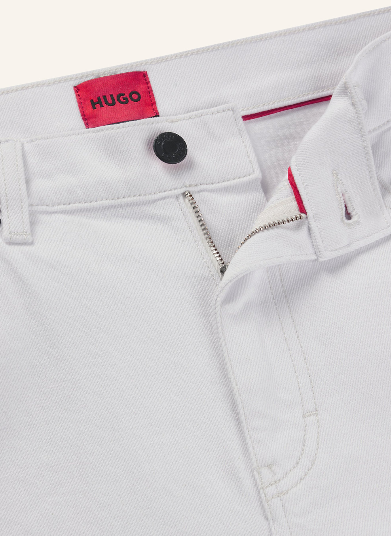 HUGO Jeans HUGO 708 Slim Fit, Farbe: WEISS (Bild 2)