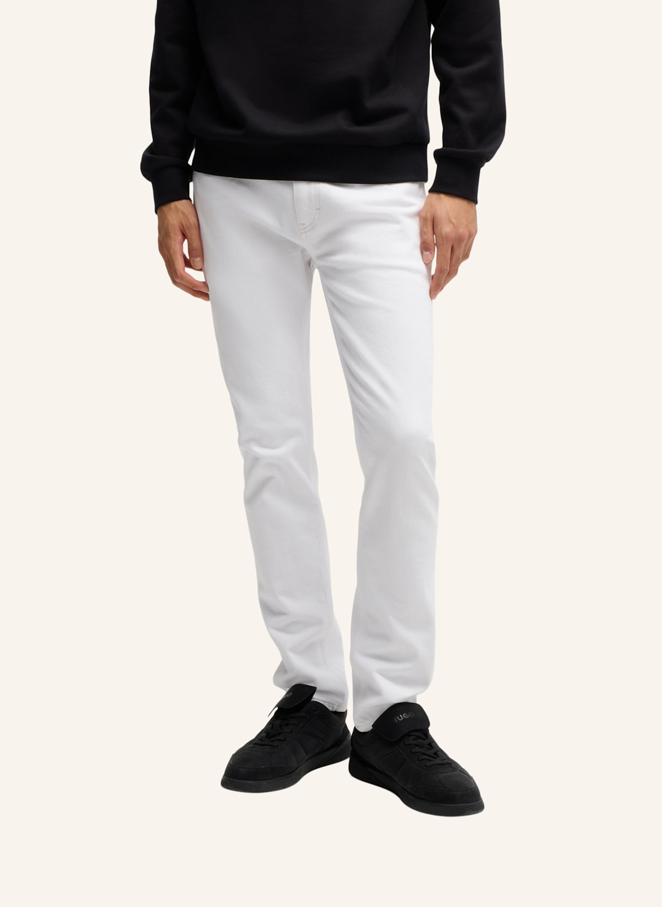 HUGO Jeans HUGO 708 Slim Fit, Farbe: WEISS (Bild 5)