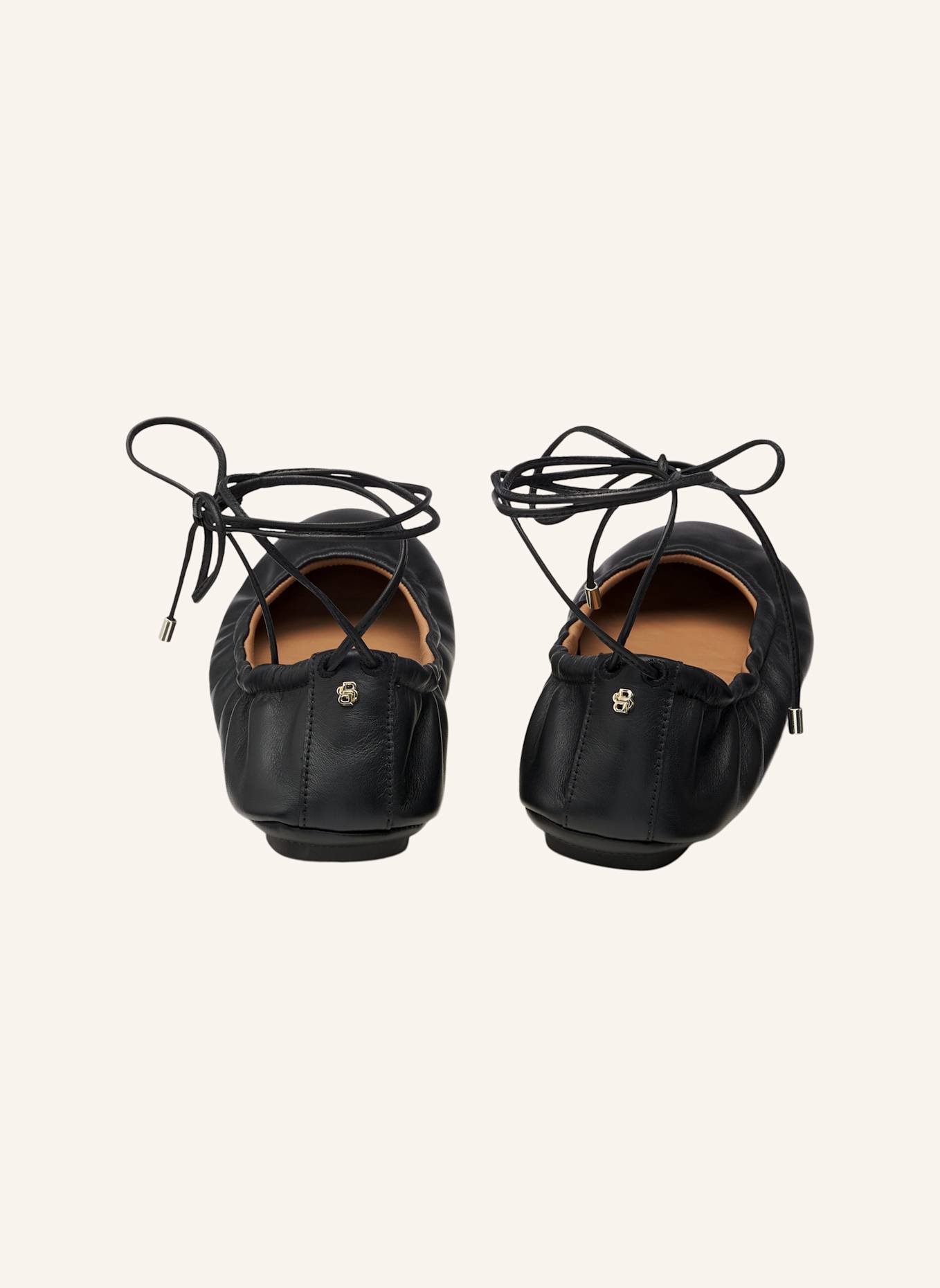 BOSS Flacher Schuh ROXANNE_BALLERINA_NA: SCHWARZ