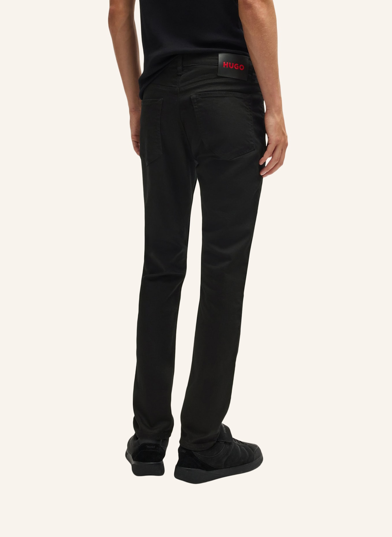 HUGO Jeans HUGO 734 Extra-Slim Fit, Farbe: SCHWARZ (Bild 3)