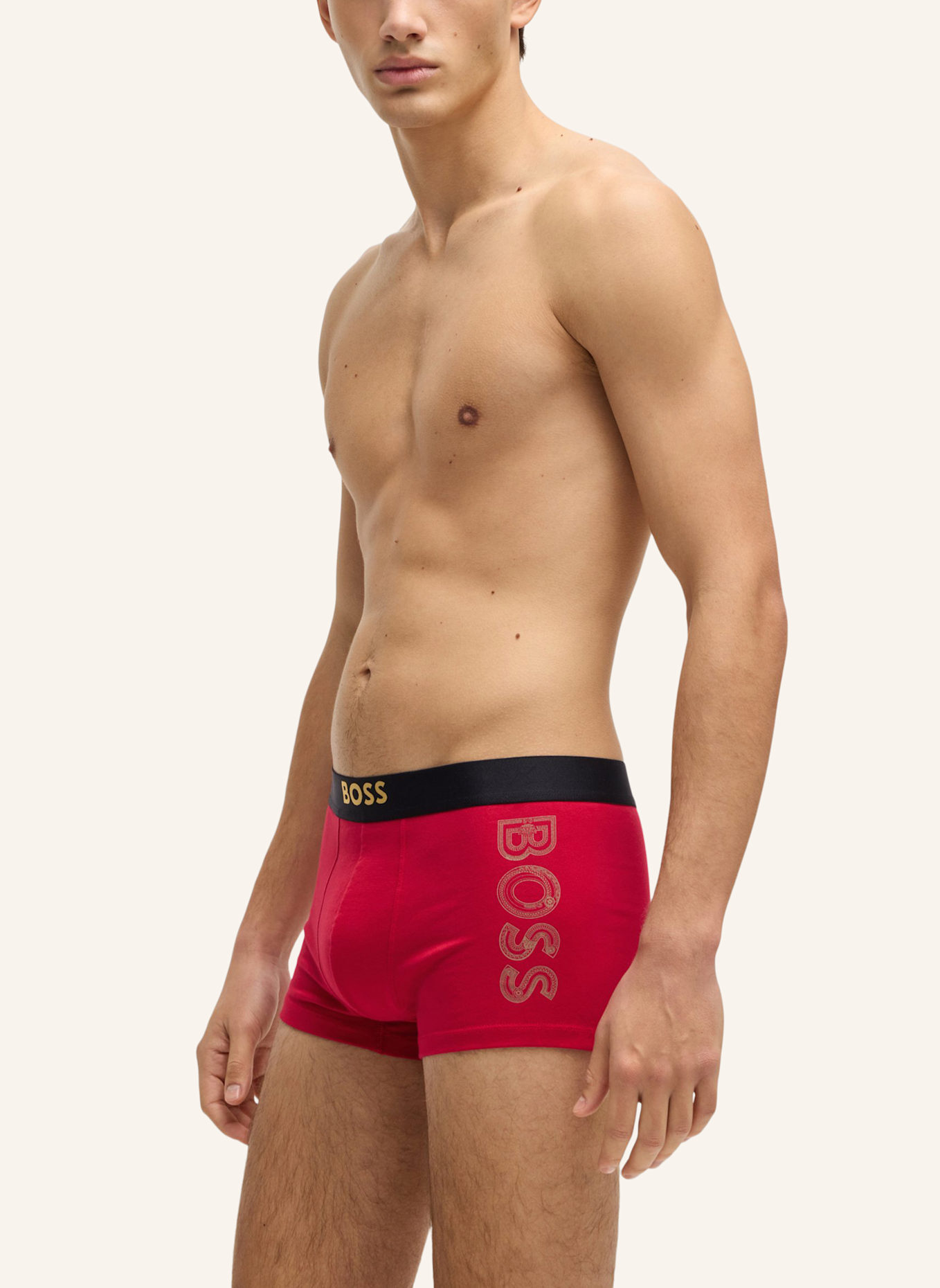 BOSS Boxershort TRUNK 2P CNY, Farbe: ROT (Bild 5)