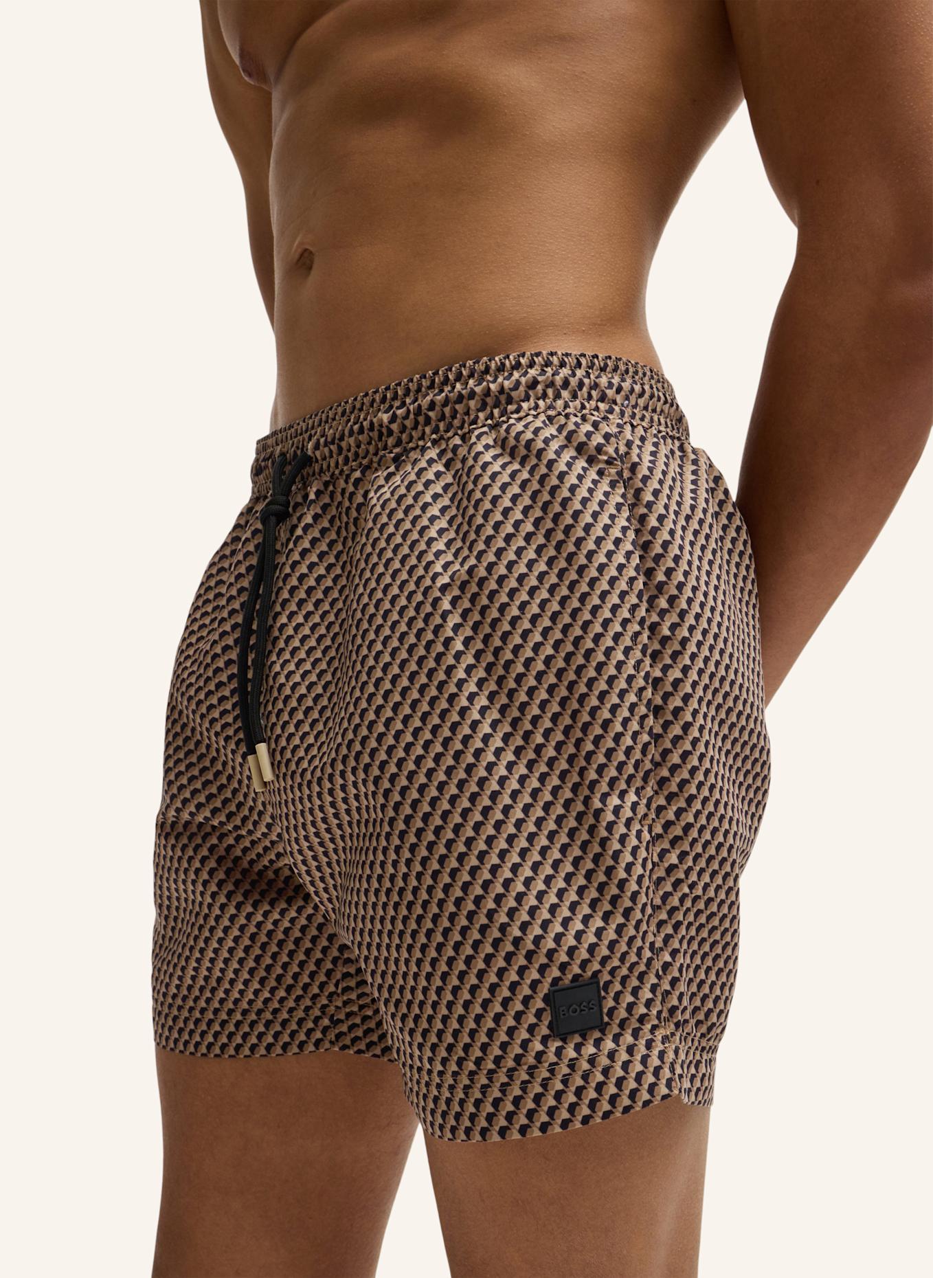 BOSS Badeshort VIBE, Farbe: BEIGE (Bild 3)