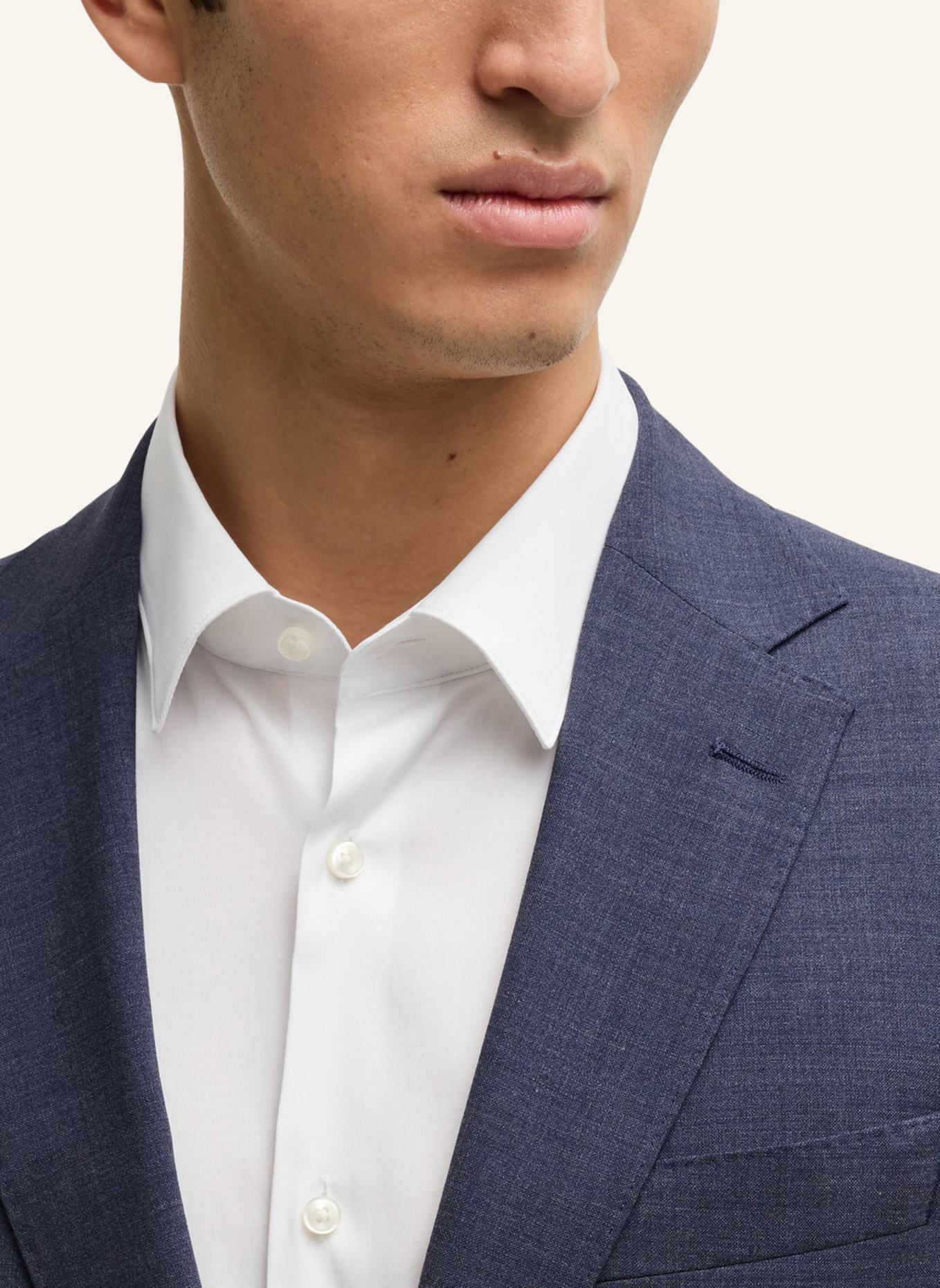 BOSS Business Anzug P-HUGE-2PCS-251 Slim Fit: BLAU