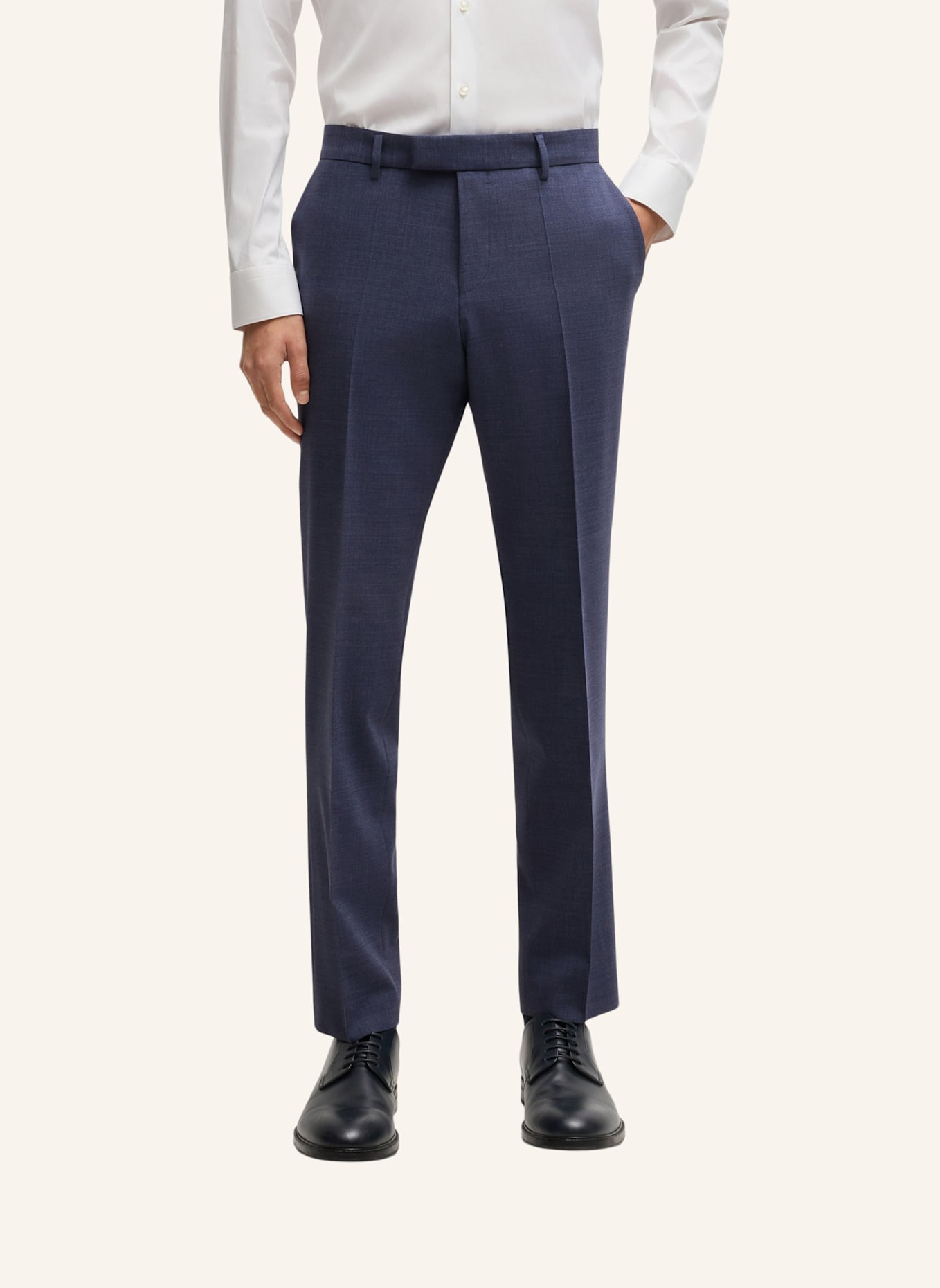 BOSS Business Anzug P-HUGE-2PCS-251 Slim Fit: BLAU