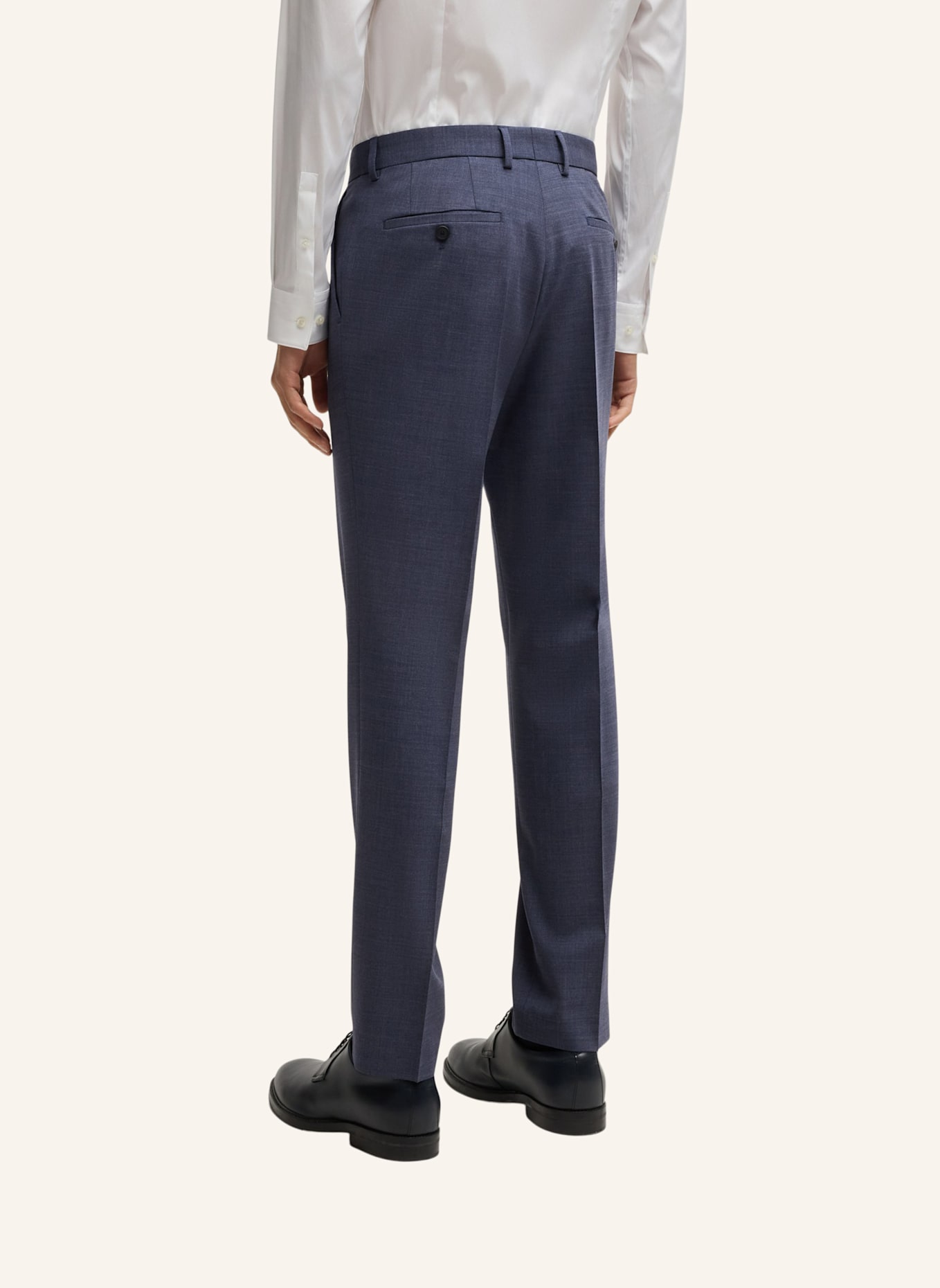 BOSS Business Anzug P-HUGE-2PCS-251 Slim Fit: BLAU